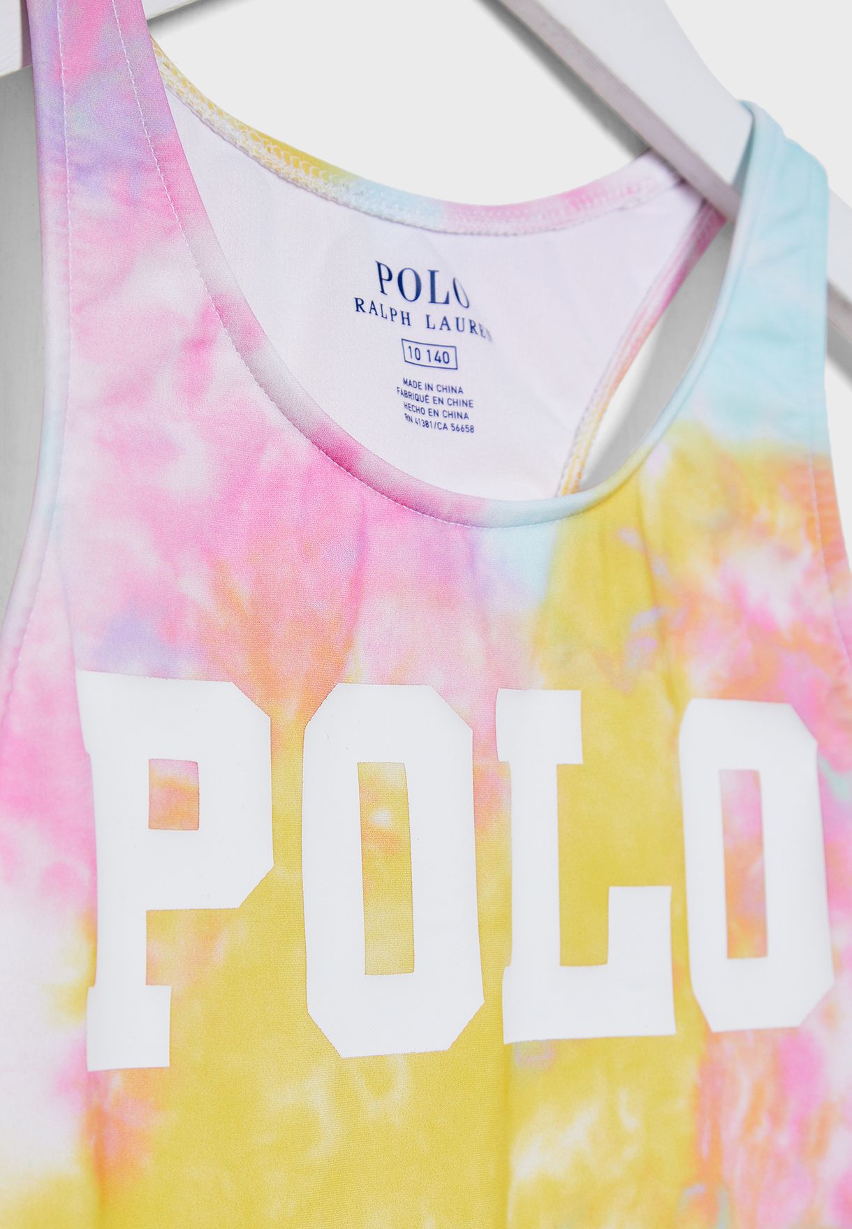 polo tie dye swimsuit