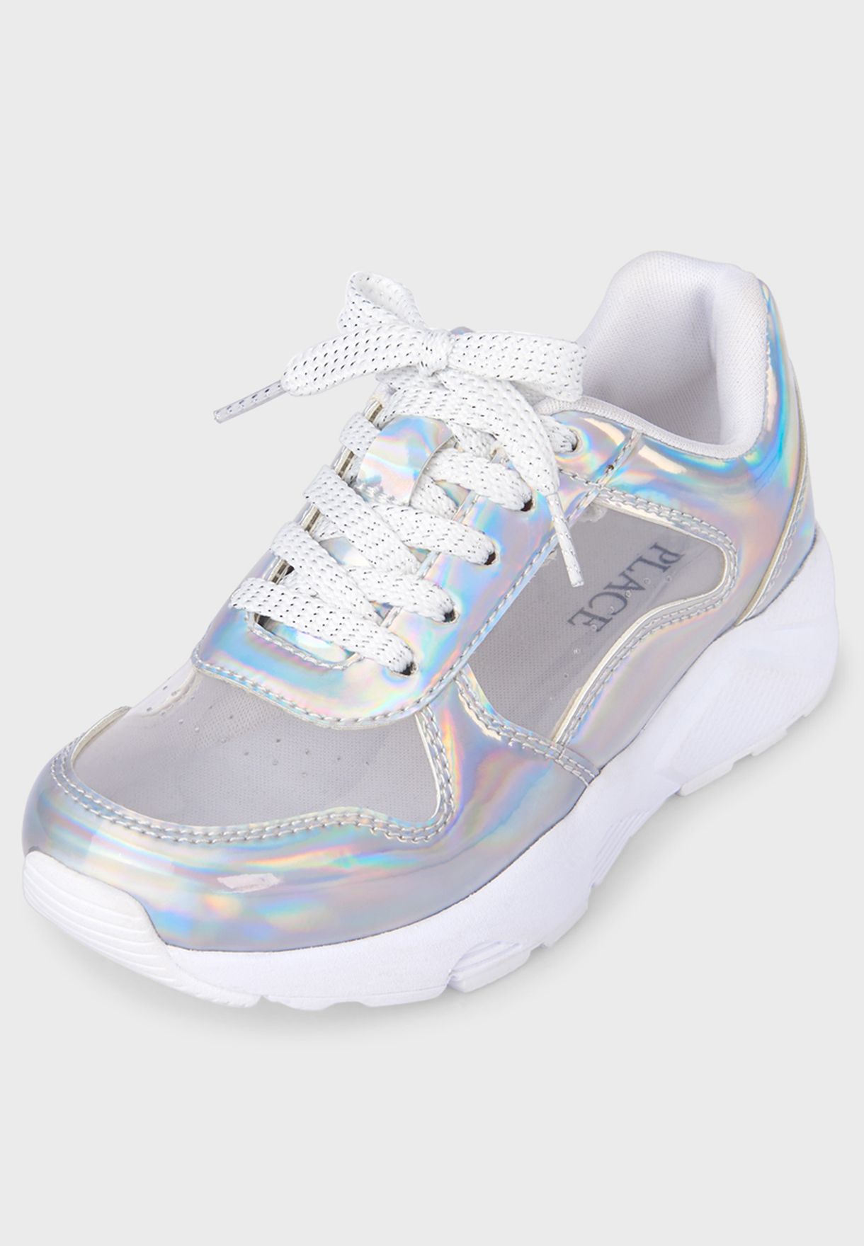 Kids Holographic Clear Sneaker 