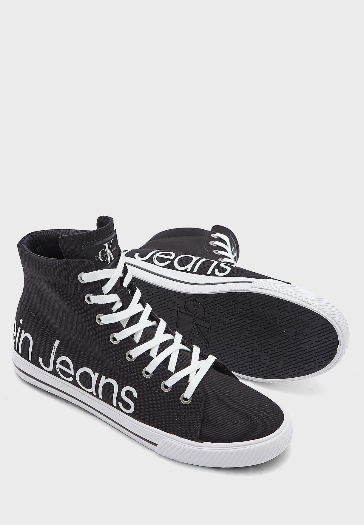 High Top Vulcanized Sneakers
