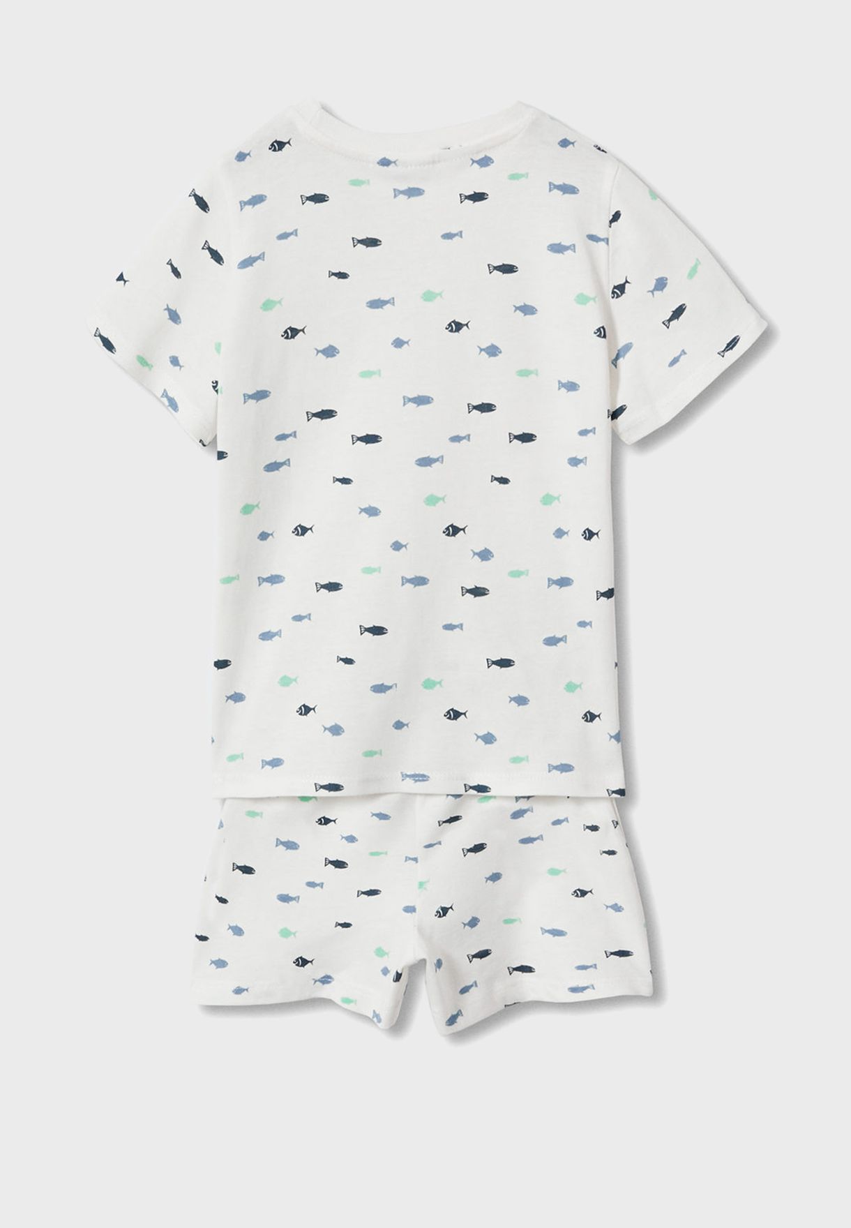 Infant Fish Print Pyjama Set
