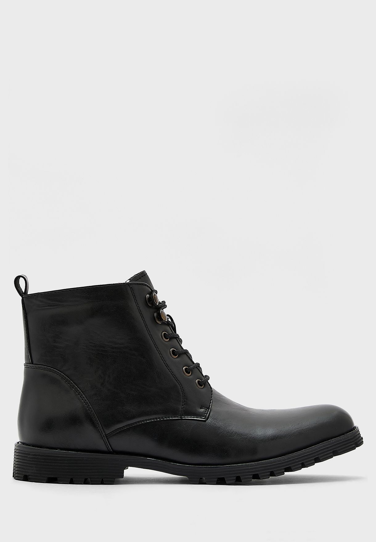 Laced Up Smart Boots