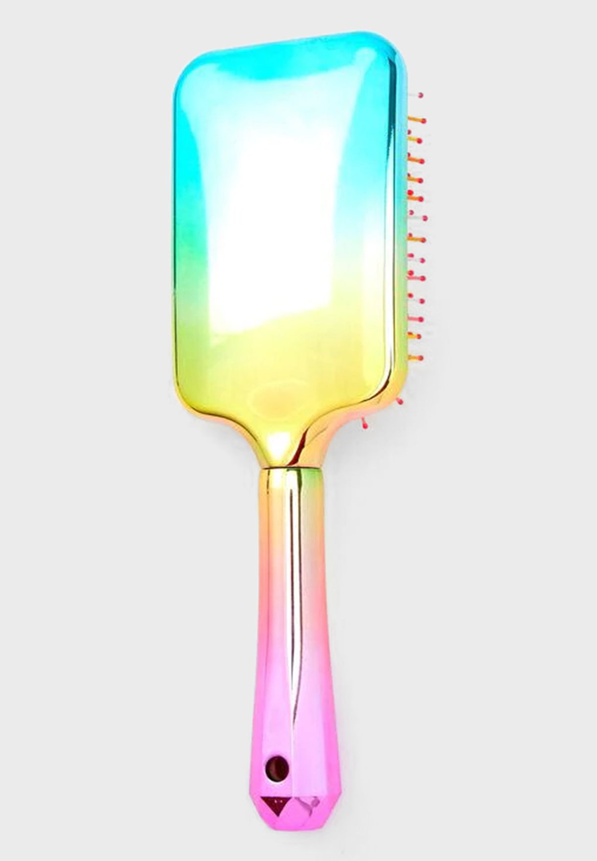 Ombre Rainbow Paddle Hair Brush