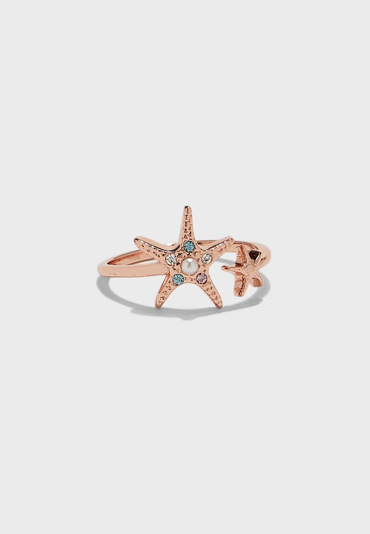 Under The Sea Starfish Ring