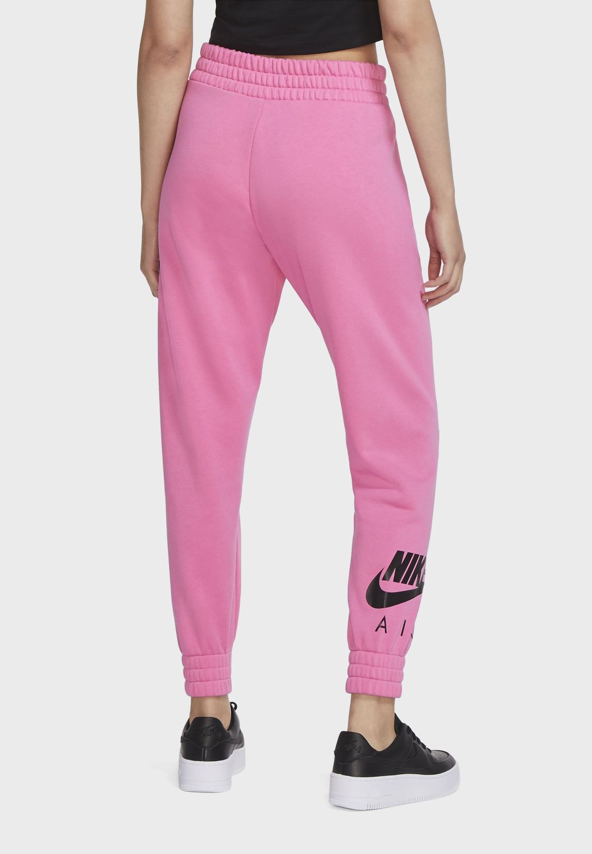 nsw fleece pant in active fuchsia