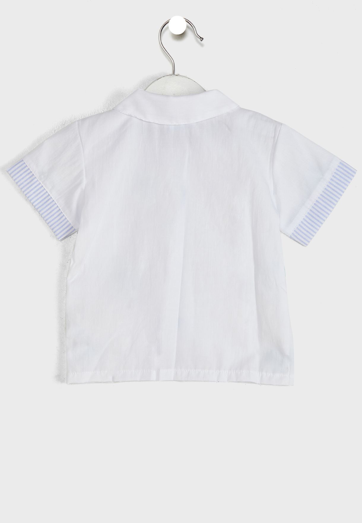 Infant Piping Shirt & Shorts Set
