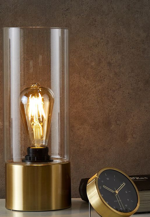 Lax Gold Plated Base Table Lamp
