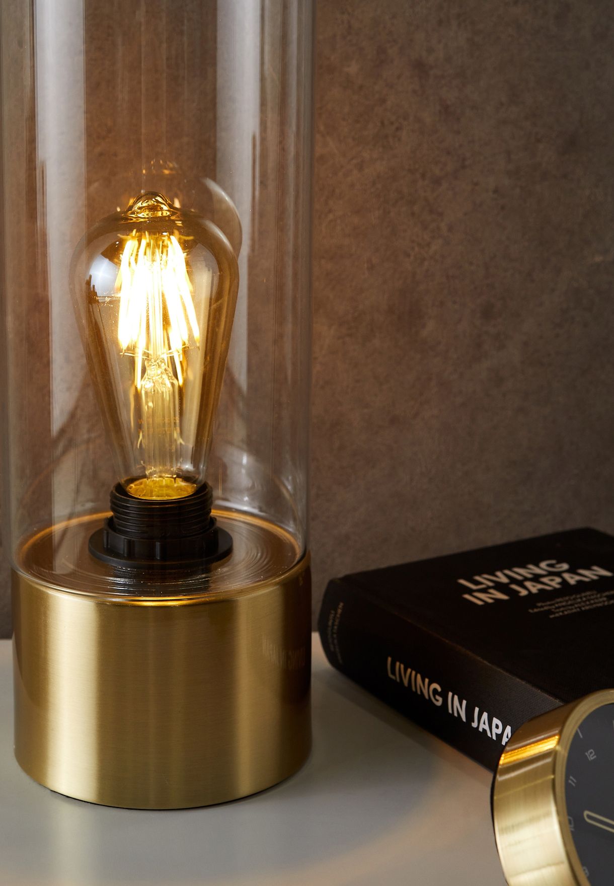 Lax Gold Plated Base Table Lamp