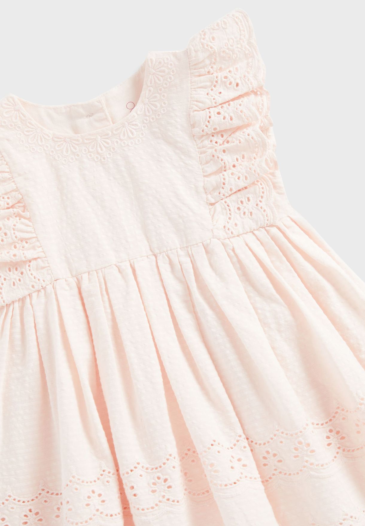 Infant Embroidered Dress & Knicker Set
