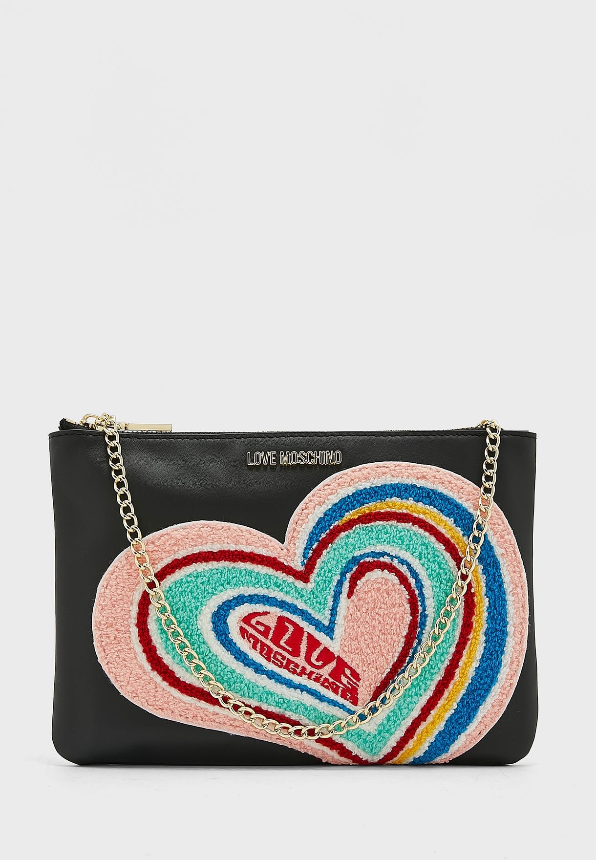 Rainbow Heart Crossbody