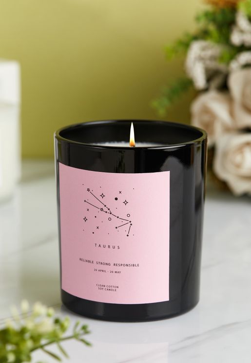 Taurus Clean Cotton  Candle