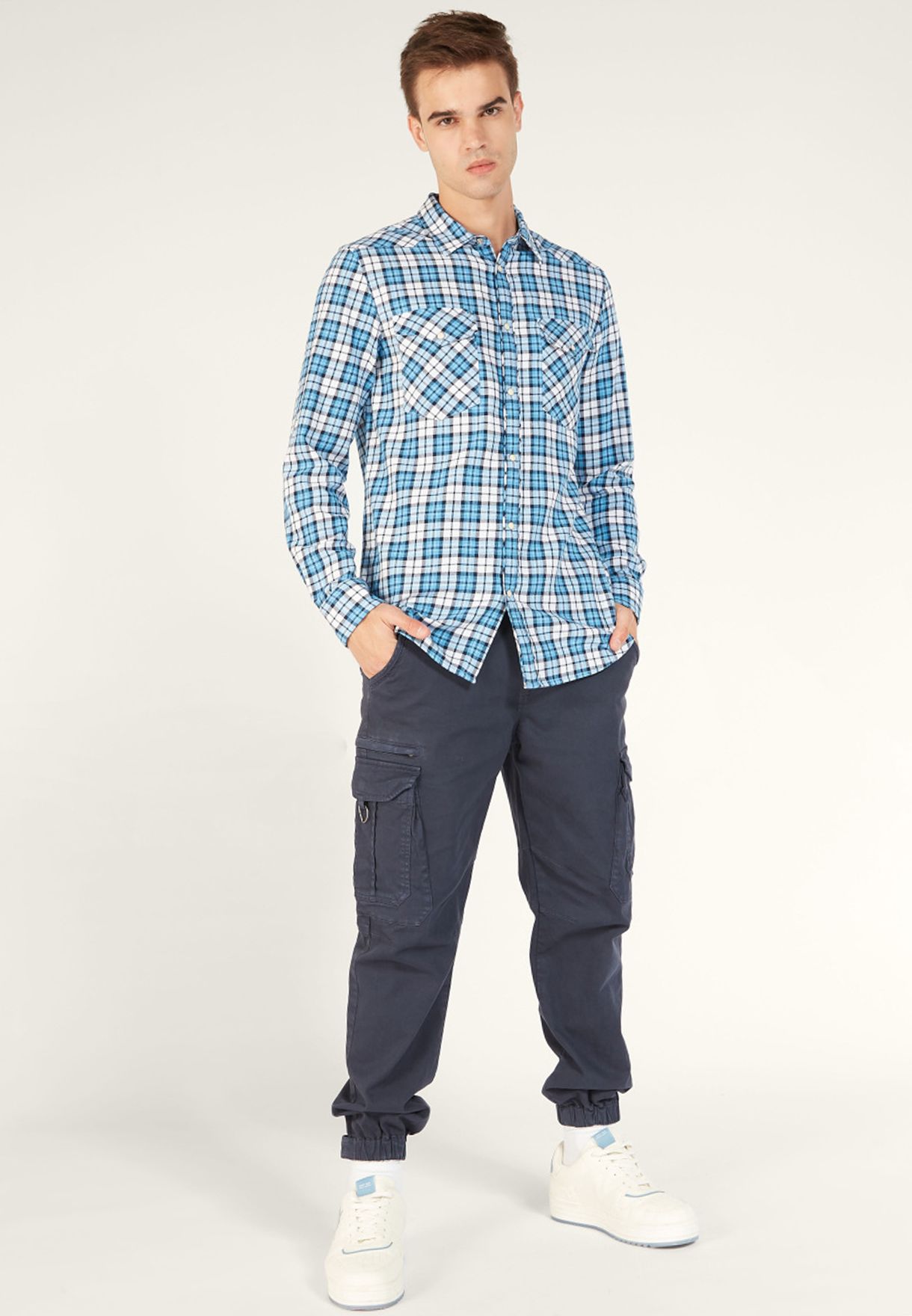 Checked Regular Fit Shirt