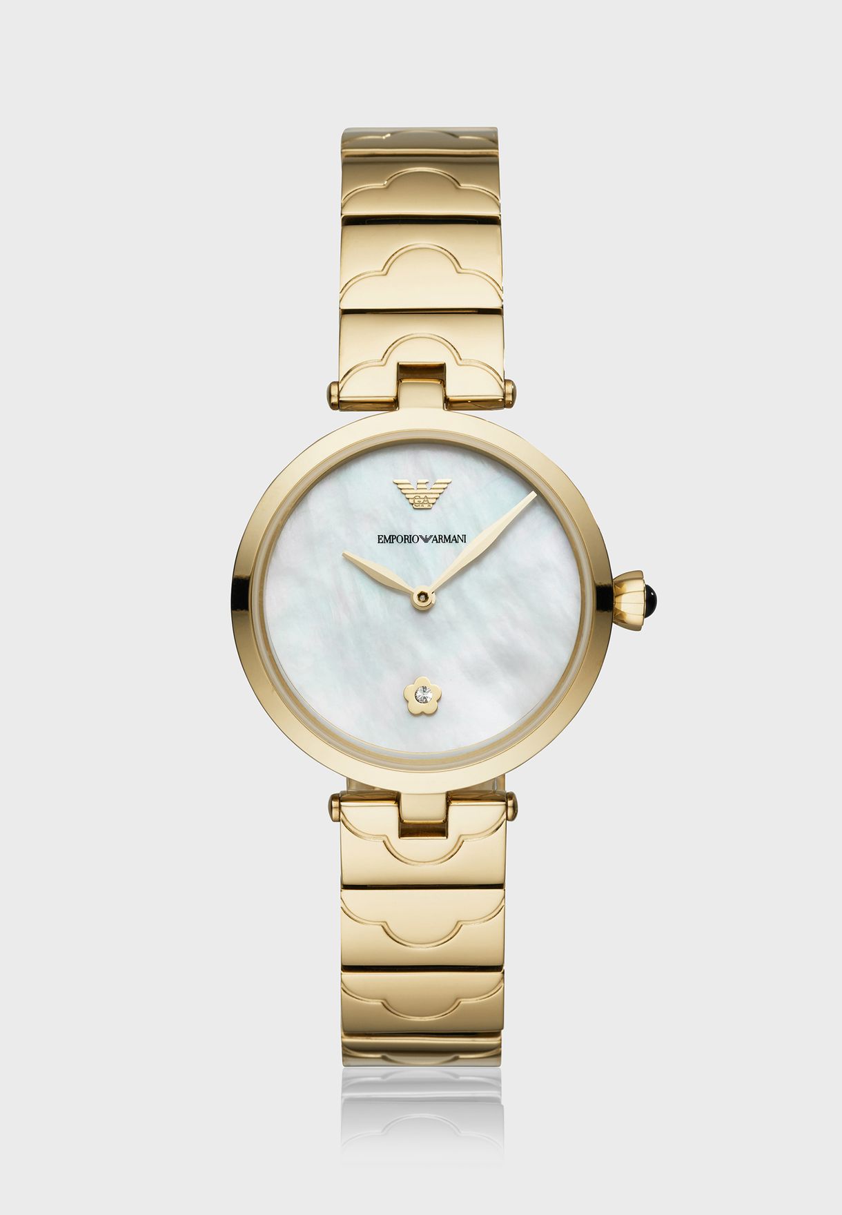 gold ea7 watch