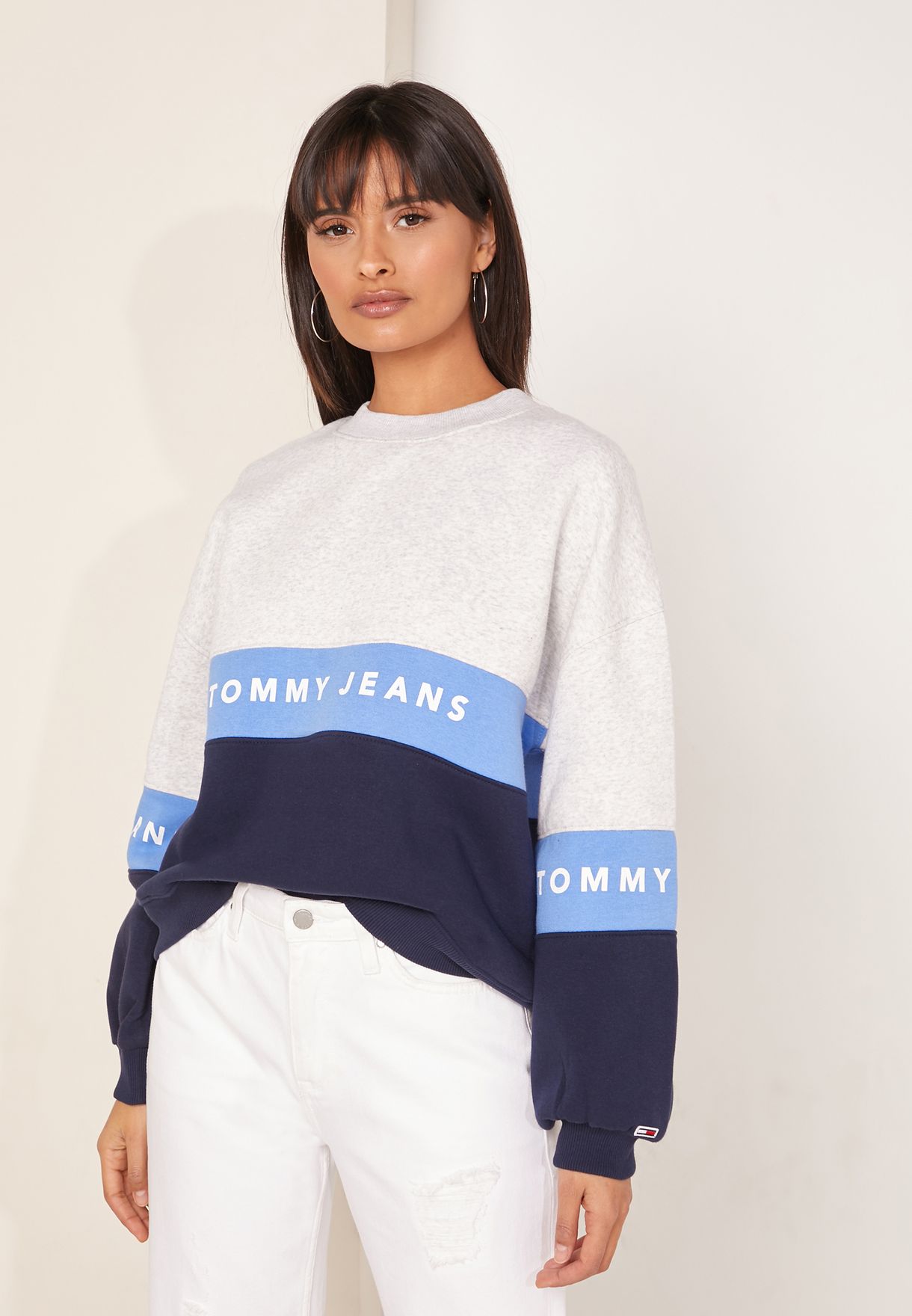 Buy Tommy Jeans multicolor Colorblock 