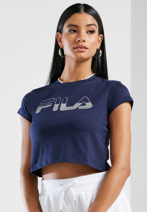 Chantal Graphic Cropped Top