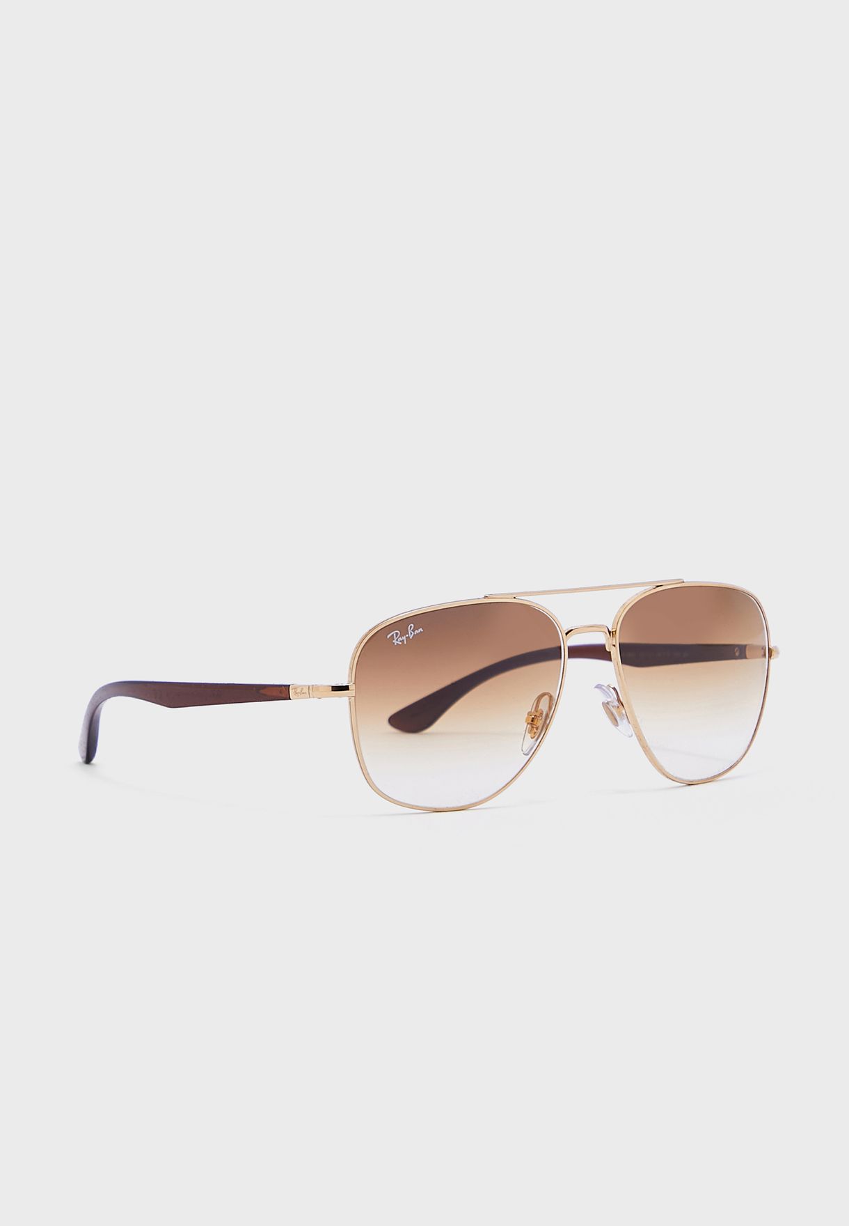 Buy Ray-Ban gold 0Rb3683 Square Sunglasses for Men in Riyadh, Jeddah