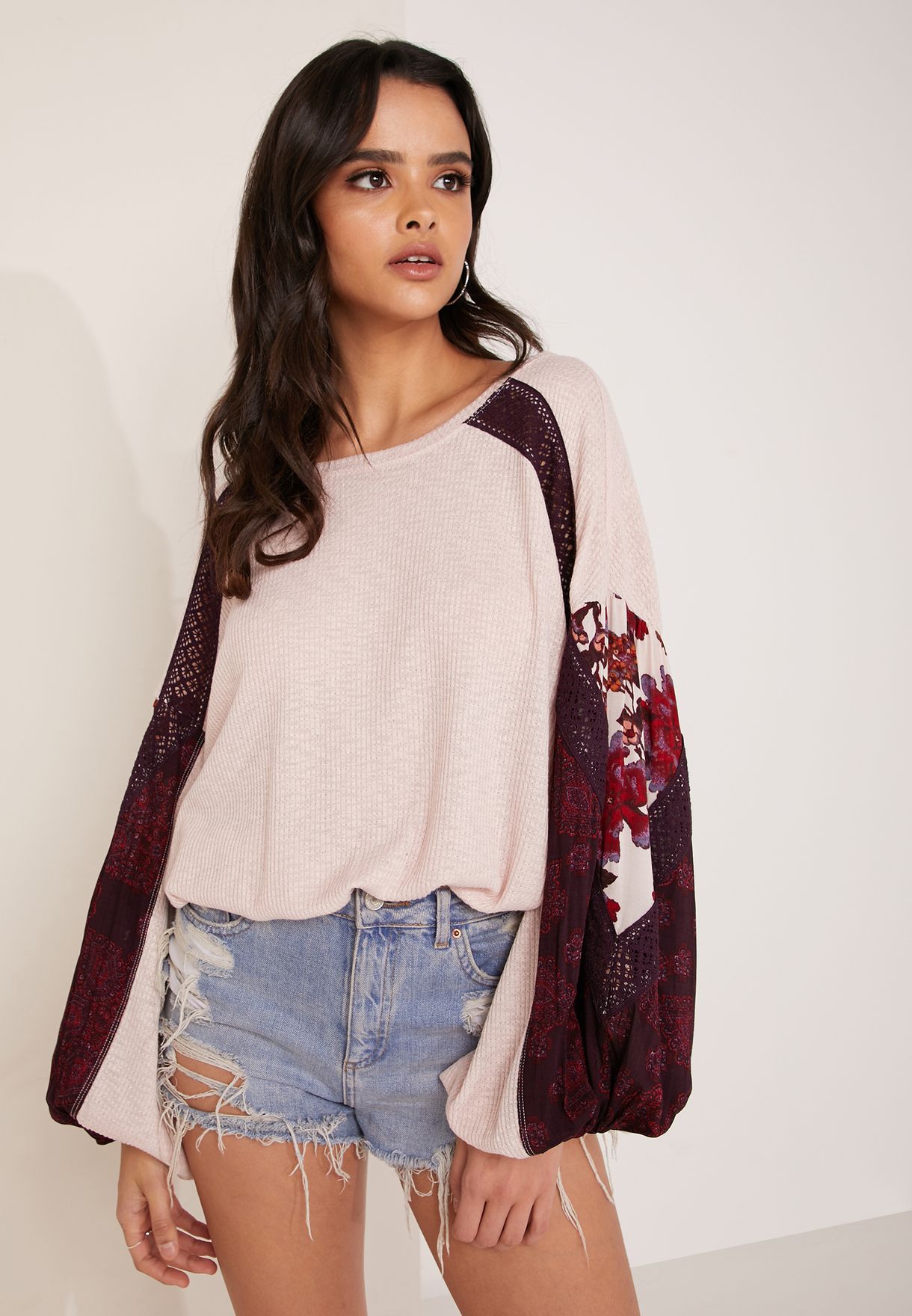 casual clash top free people