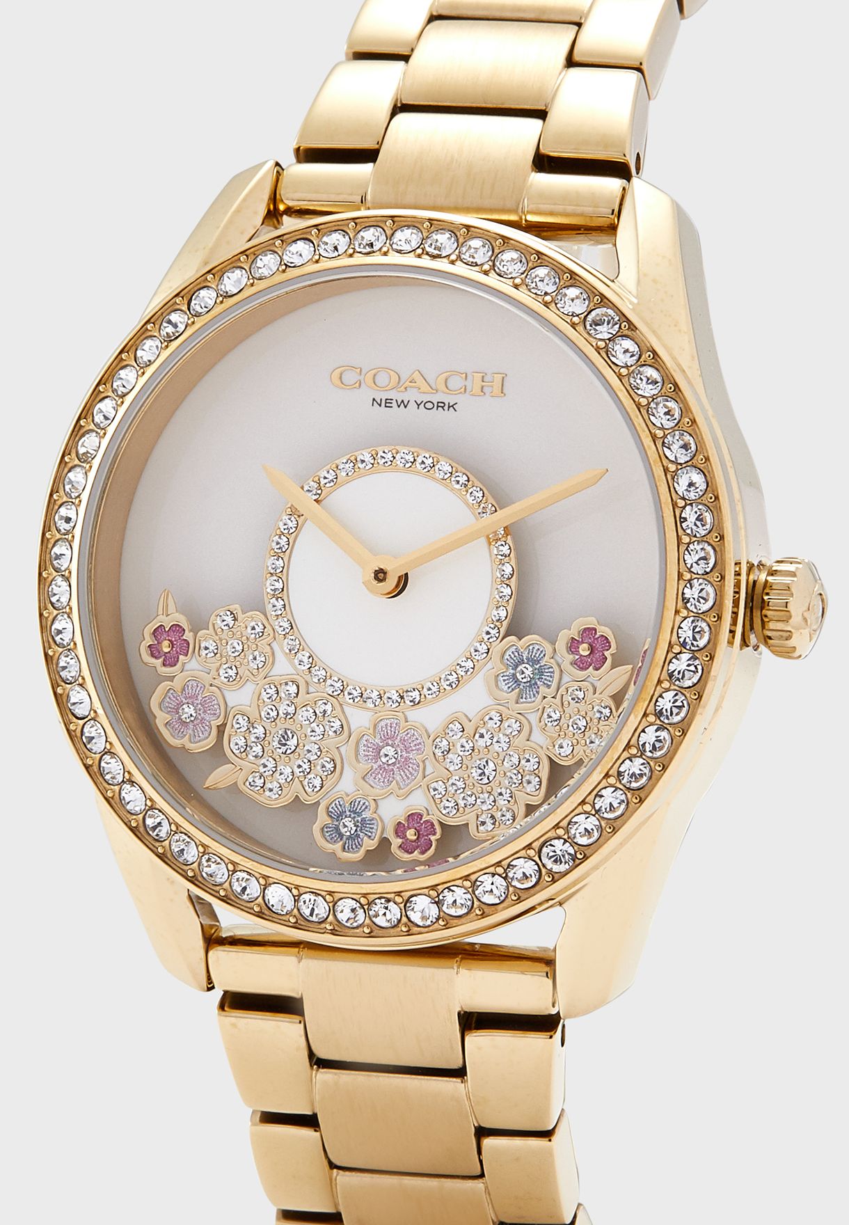 Buy Coach gold Preston Analog Watch for Women in Dubai, Abu Dhabi