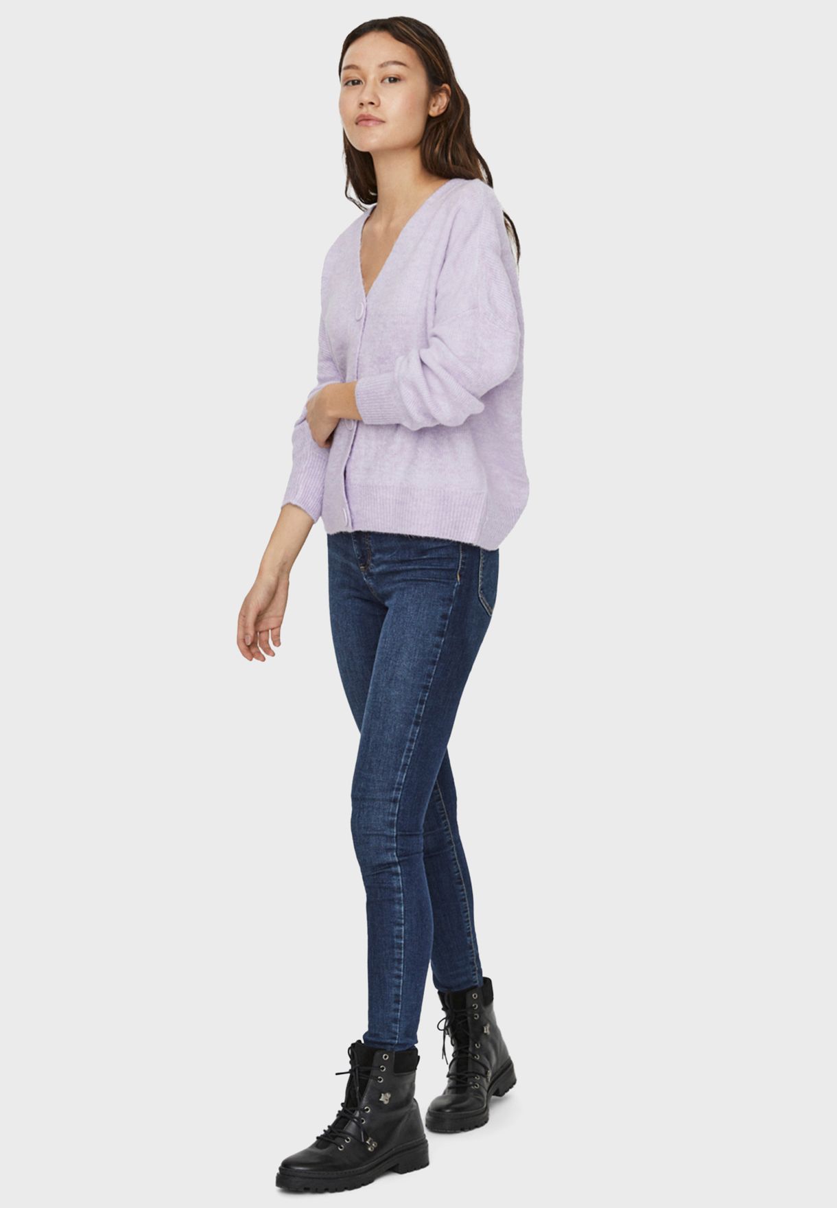 vero moda v neck cardigan