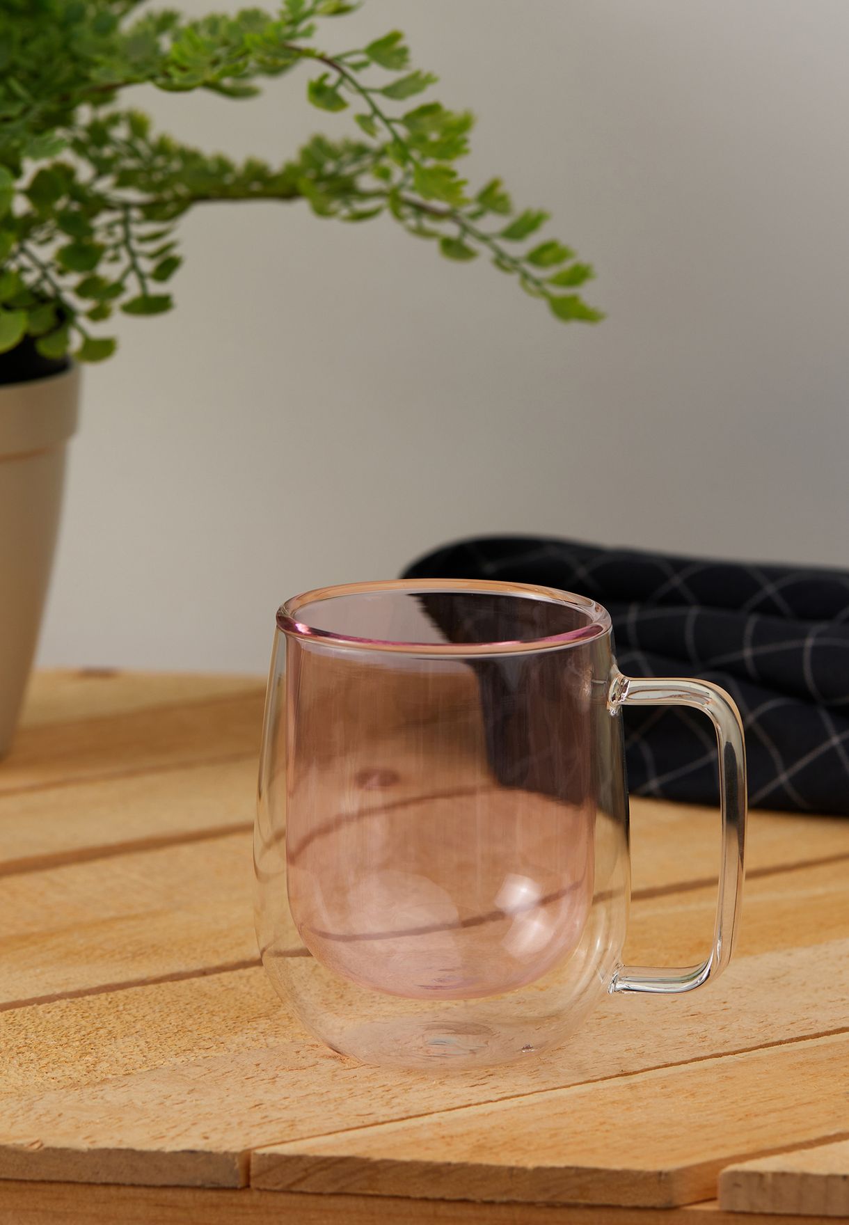 Double Walled Glass  Mug