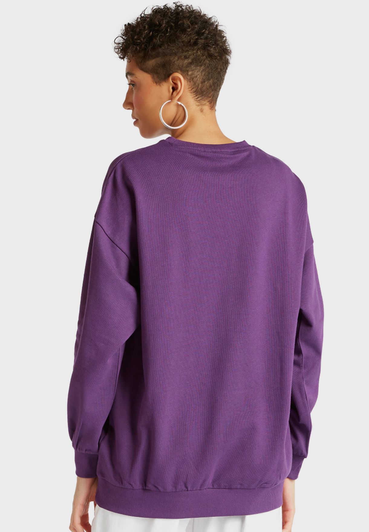 Buy SP Characters purple Crew Neck Graphic Sweatshirt for Women in Manama,  Riffa