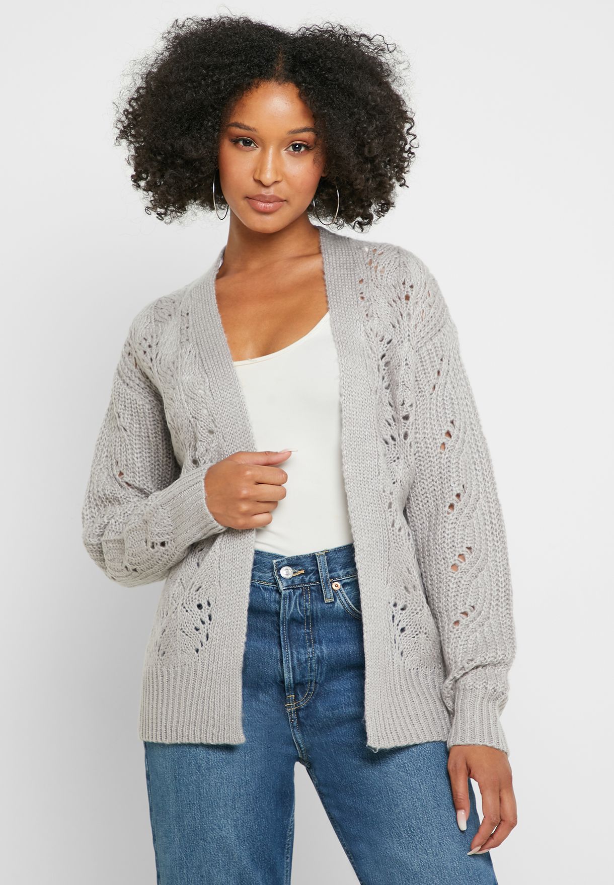 structured sweater jacket