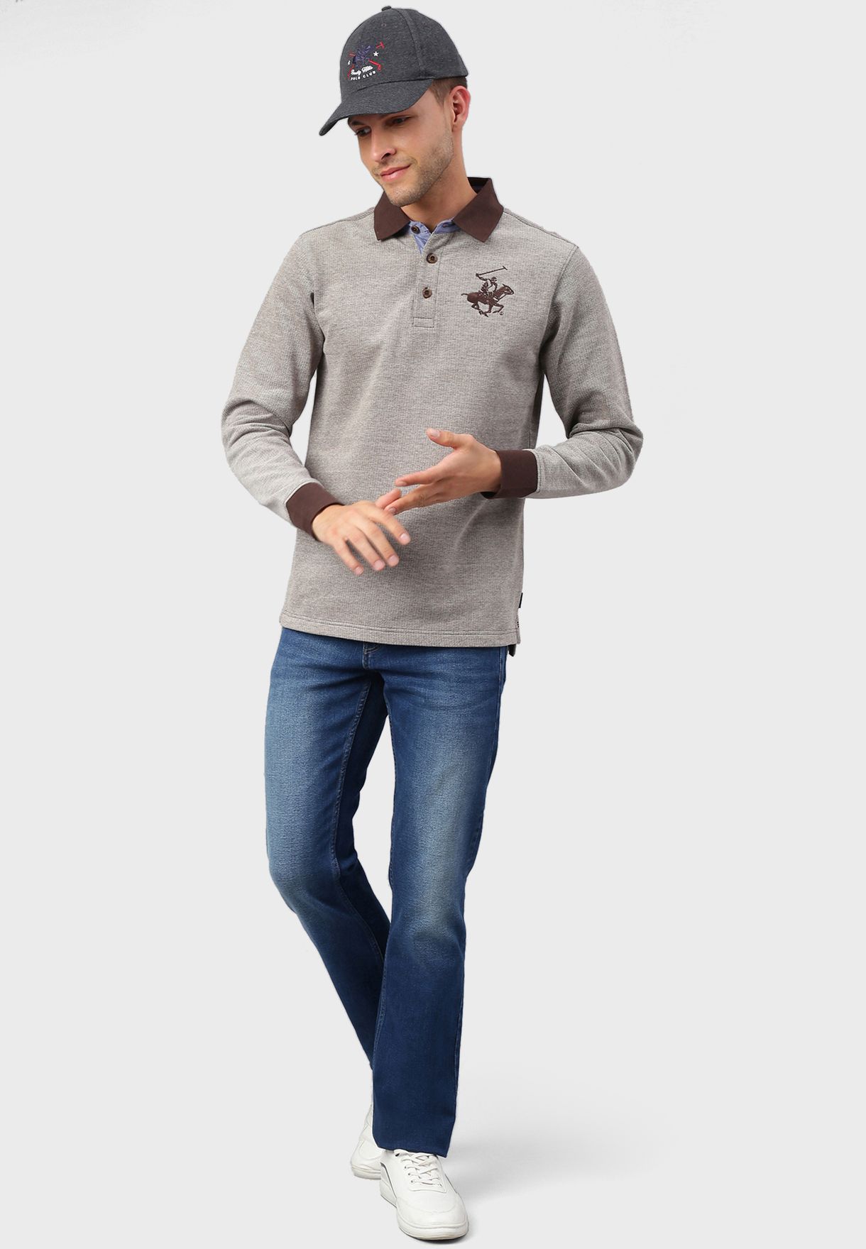 Embroidered Logo Polo