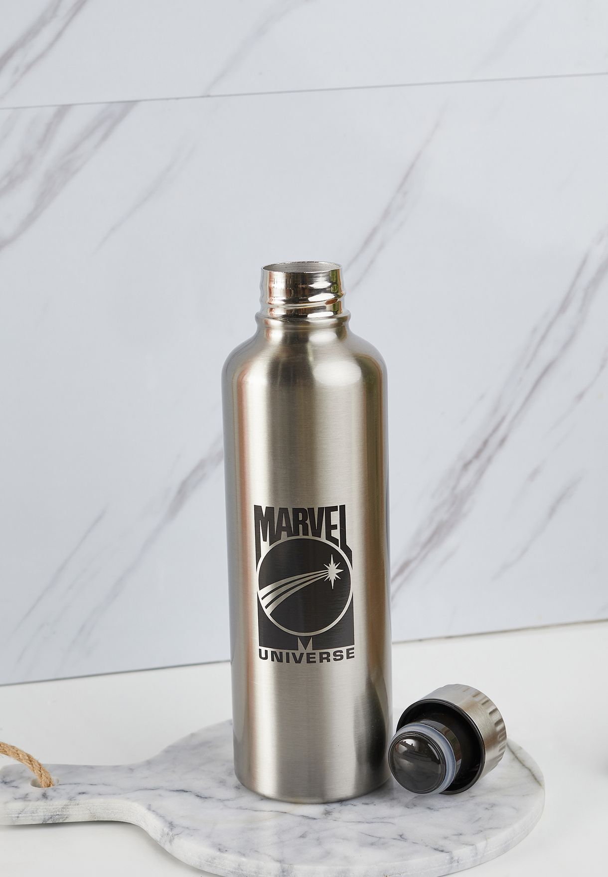 Marvel Logo Metal Water Bottle