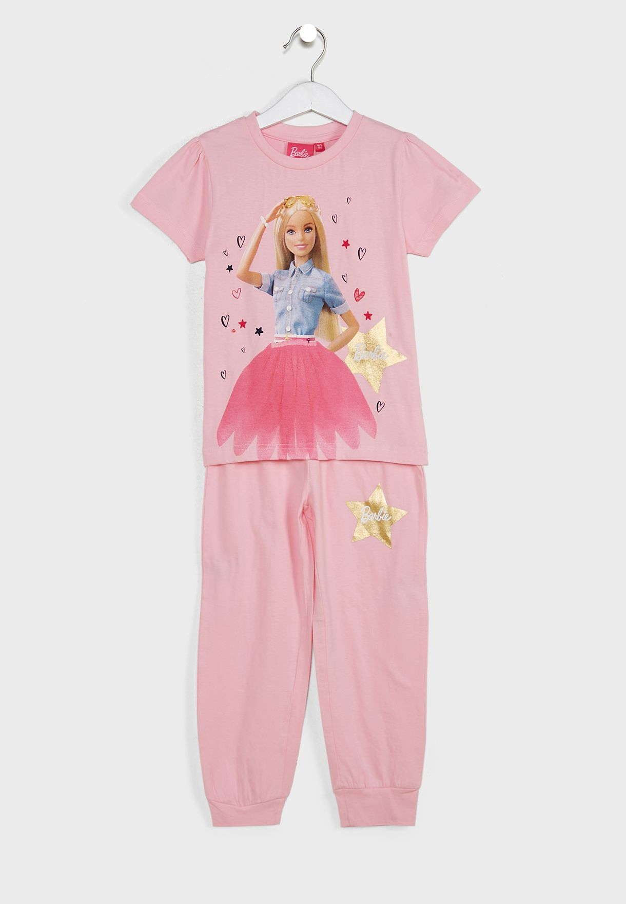Kids Barbie Pyjama Set