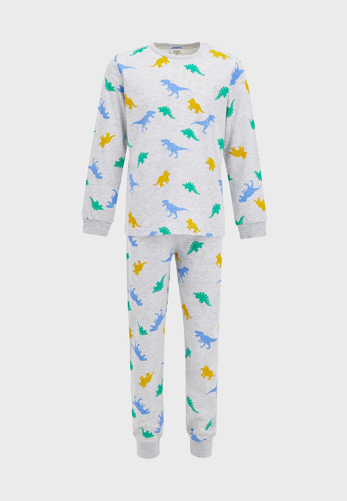 Buy Defacto prints Kids Dino Print Pyjama Set for Kids in MENA, Worldwide