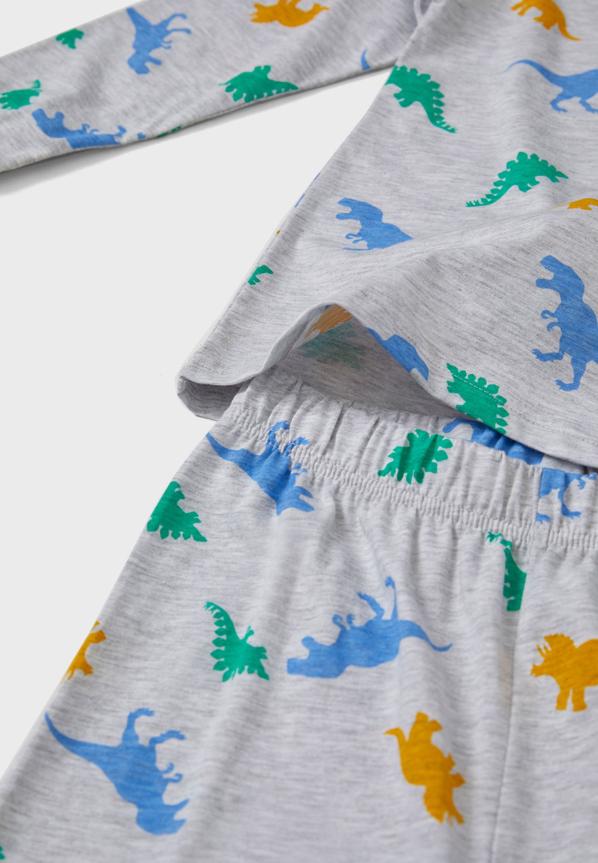 Buy Defacto prints Kids Dino Print Pyjama Set for Kids in MENA, Worldwide