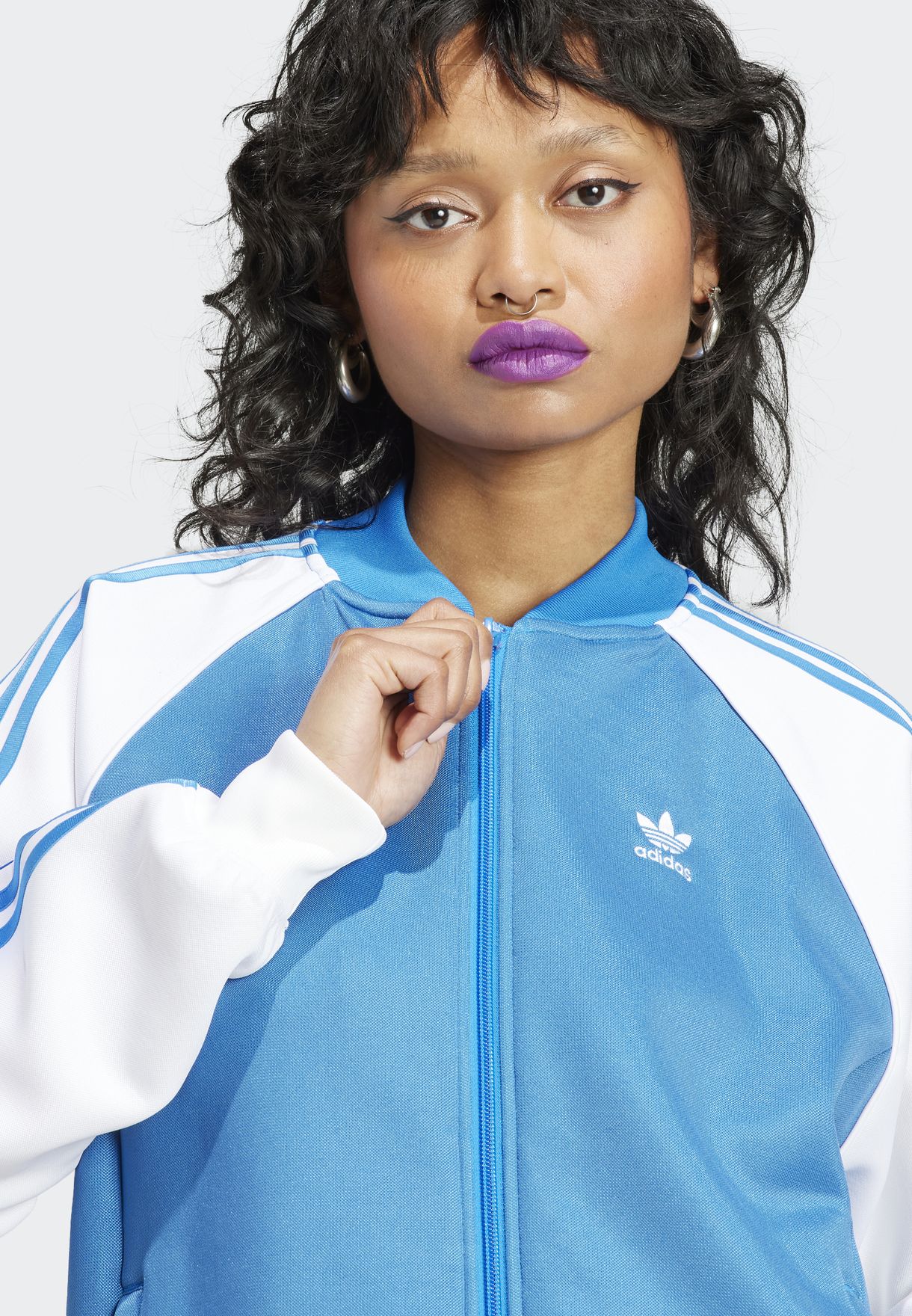 Buy adidas Originals blue Adicolor Classics Sst Track Jacket for Women ...