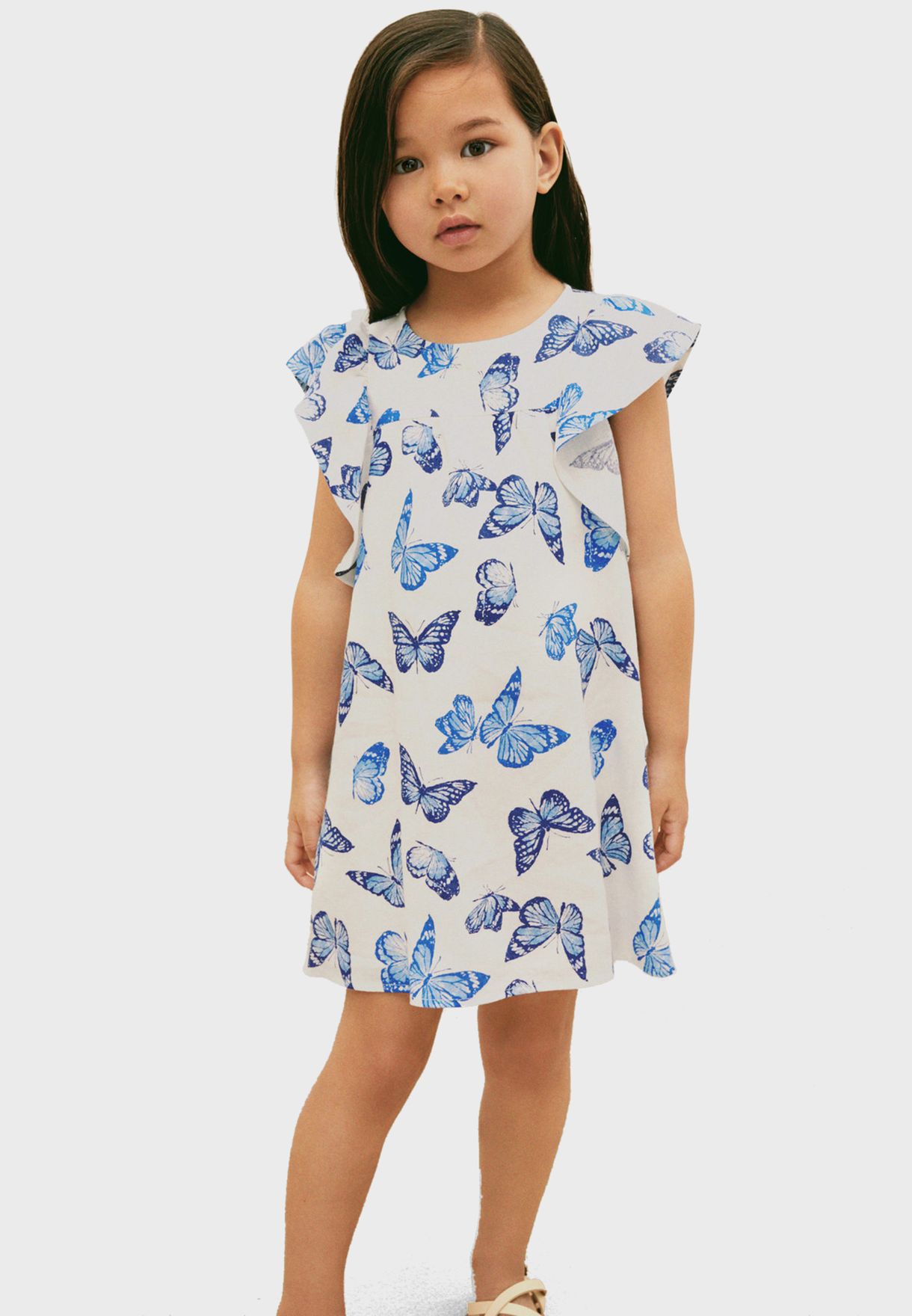 Infant Butterfly Print Dress
