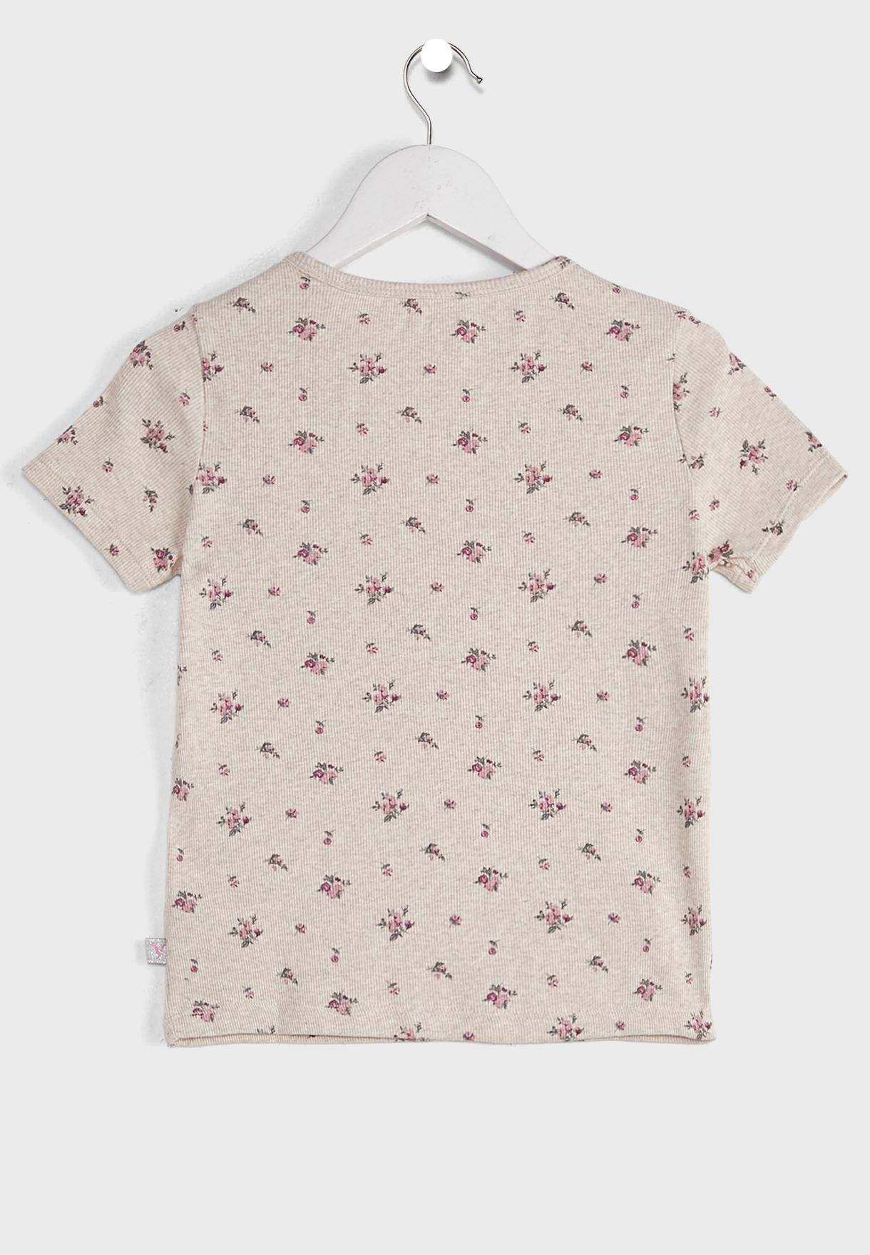 Kids Floral Print T-Shirt