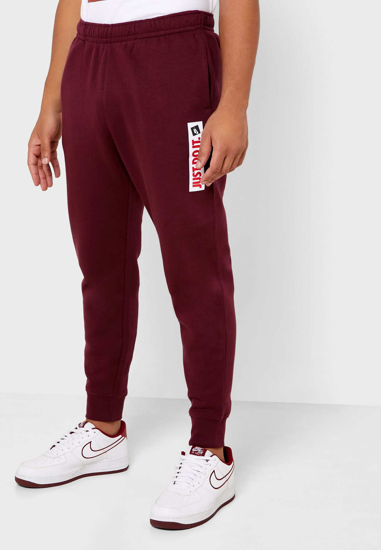 nike maroon sweatpants