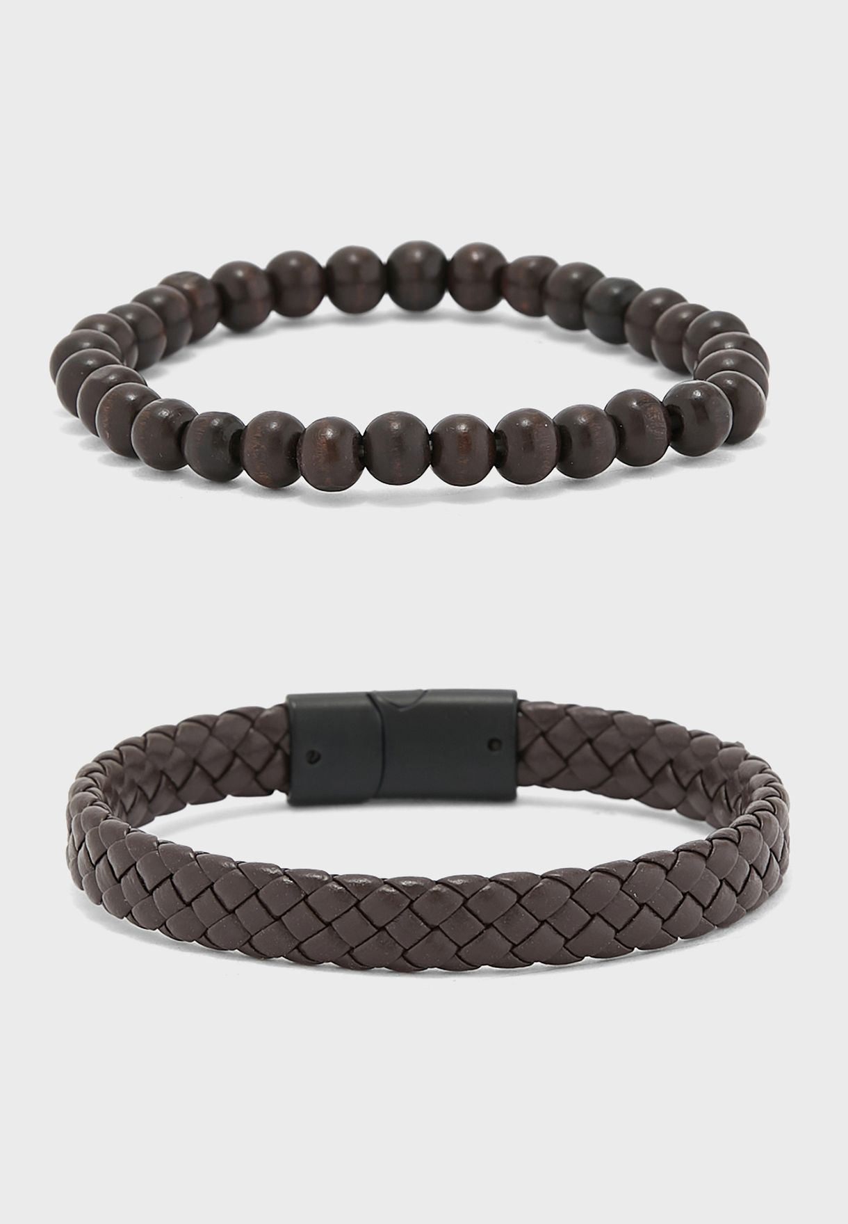 2 Pack Braided Bracelets