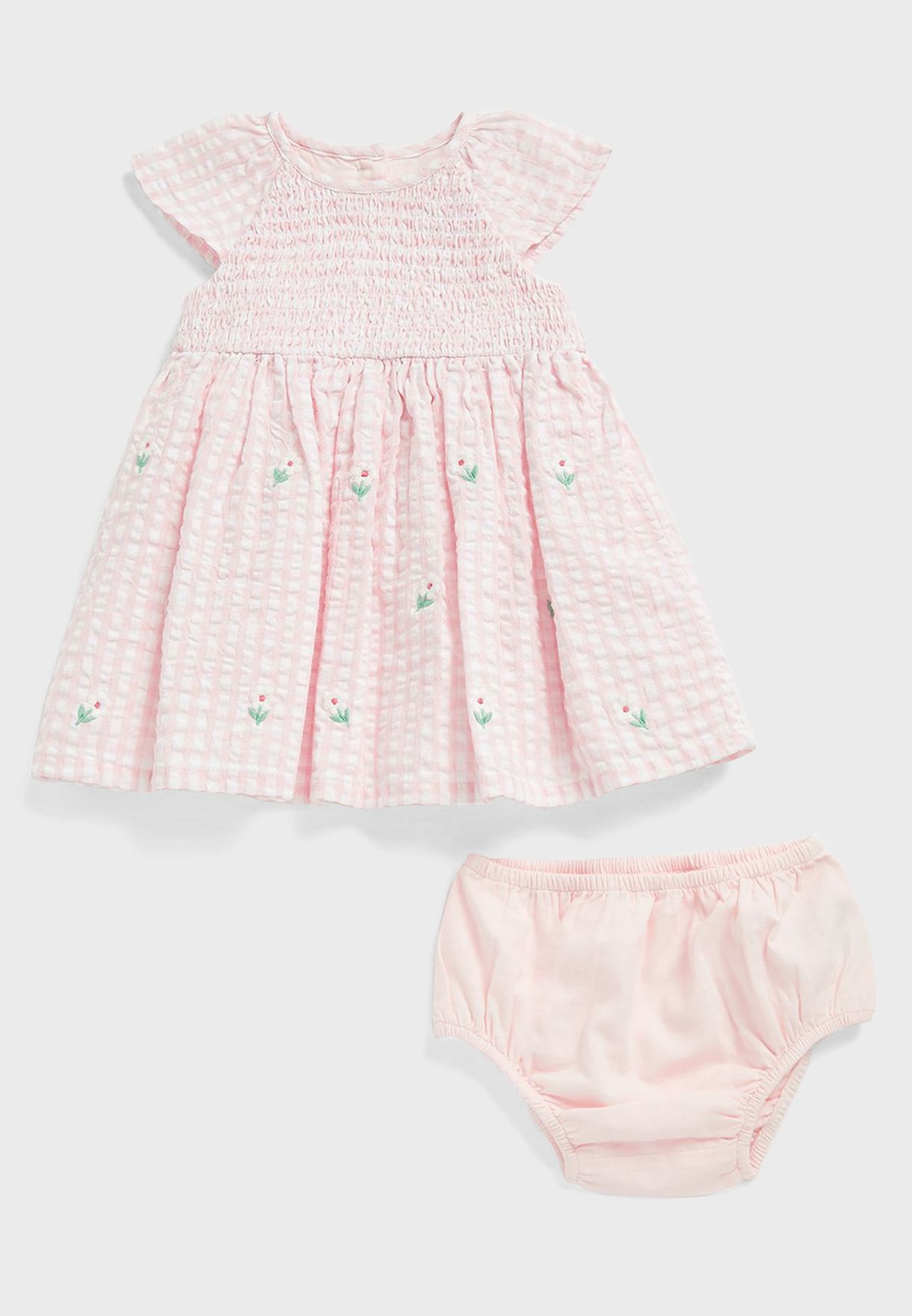 Infant Printed Dress & Knicker Set
