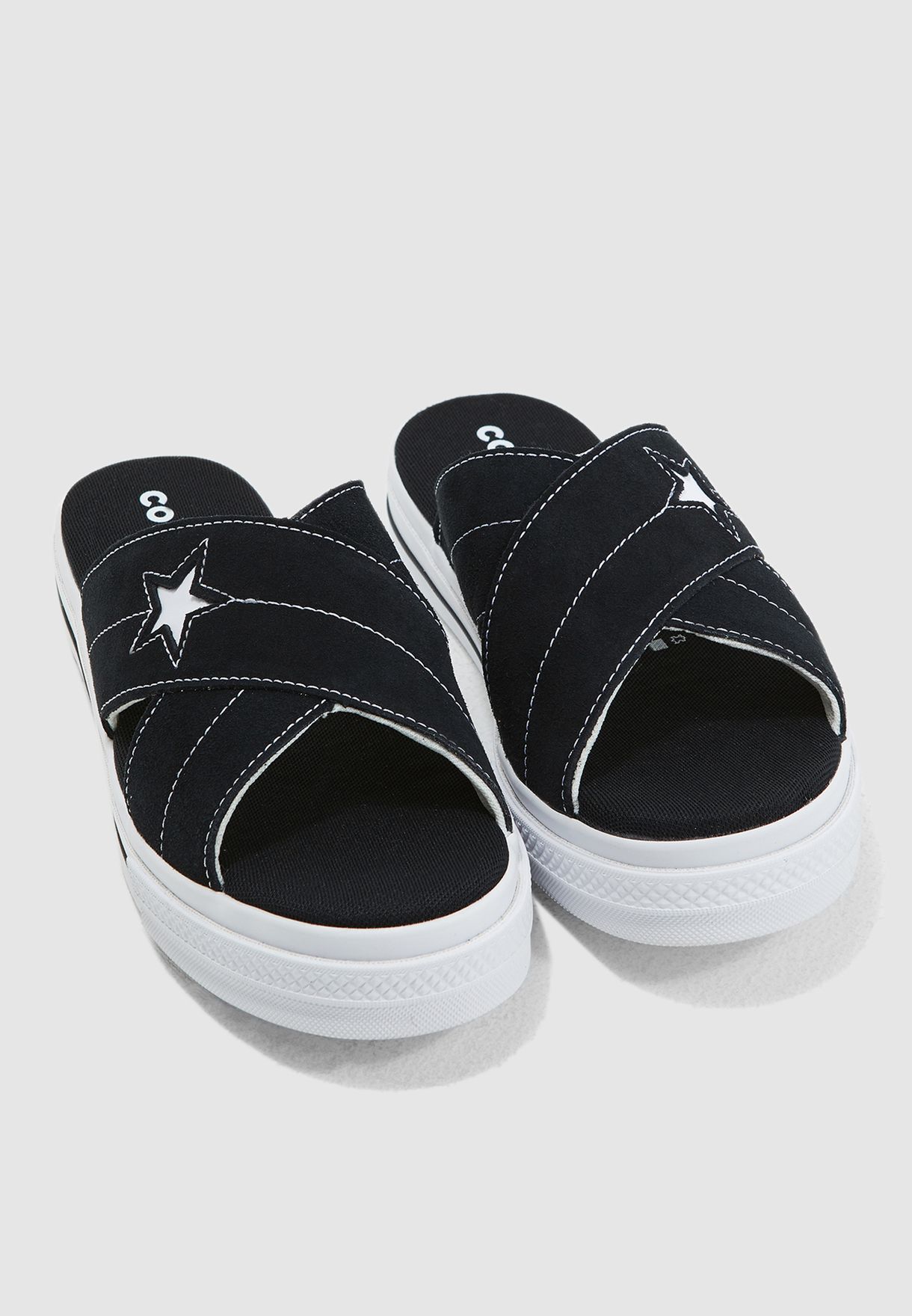 Buy Converse black One Star Sandal for 