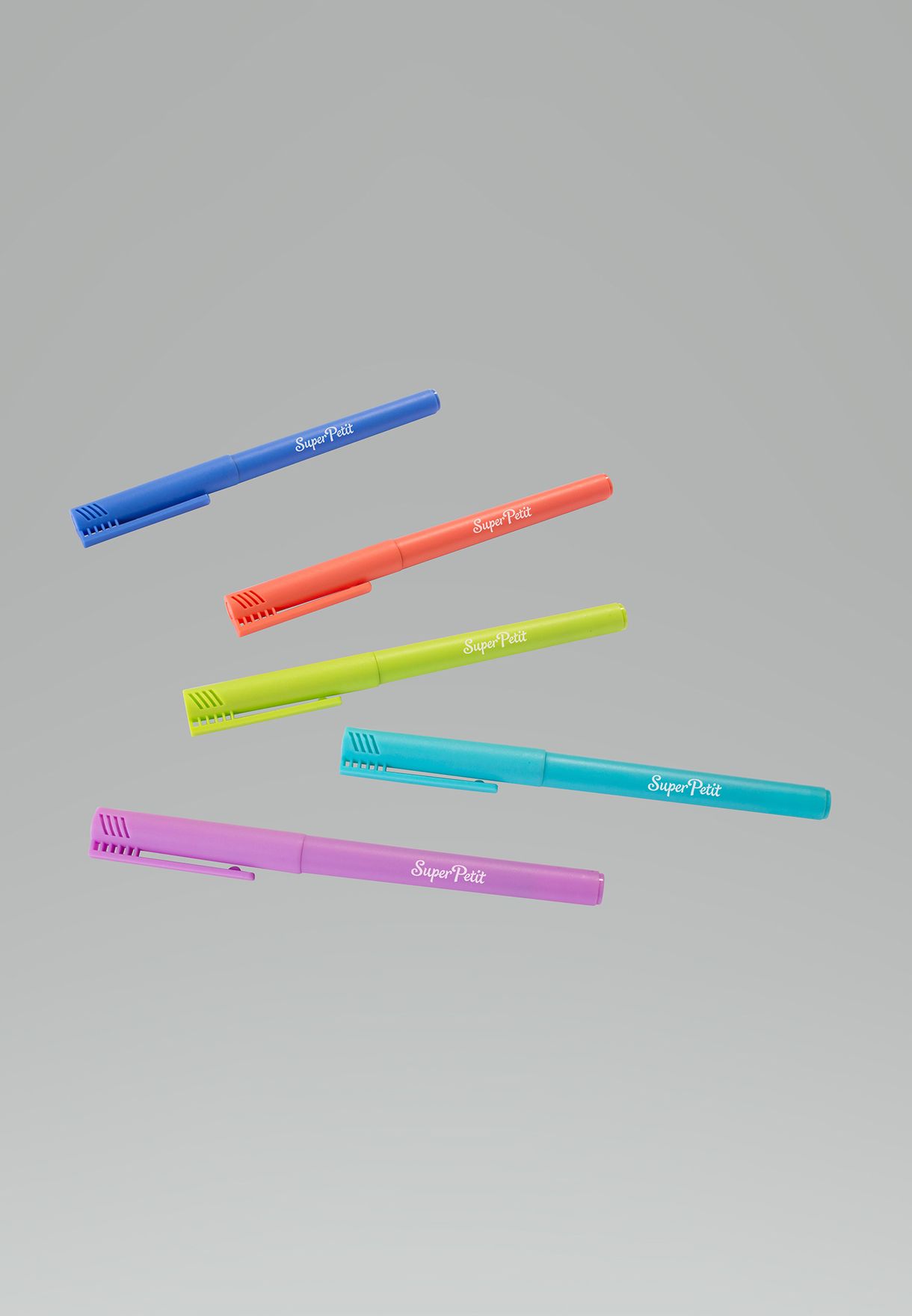 5 Thin Tip Erasable Markers