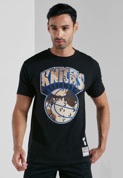 New York Knicks Camo Reflective T-Shirt