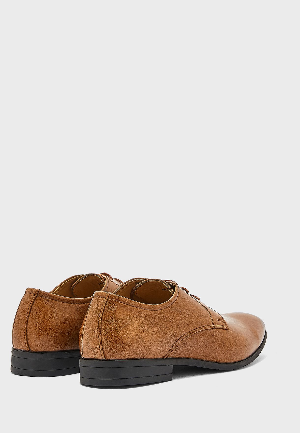 Leatherette Formal Essential Lace Ups