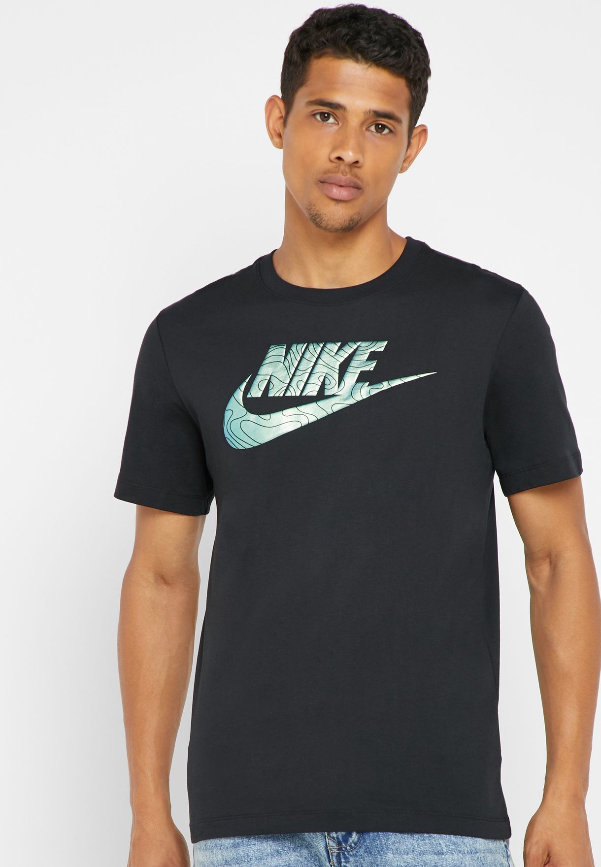 Buy Nike black Air Max 720 T-Shirt for 
