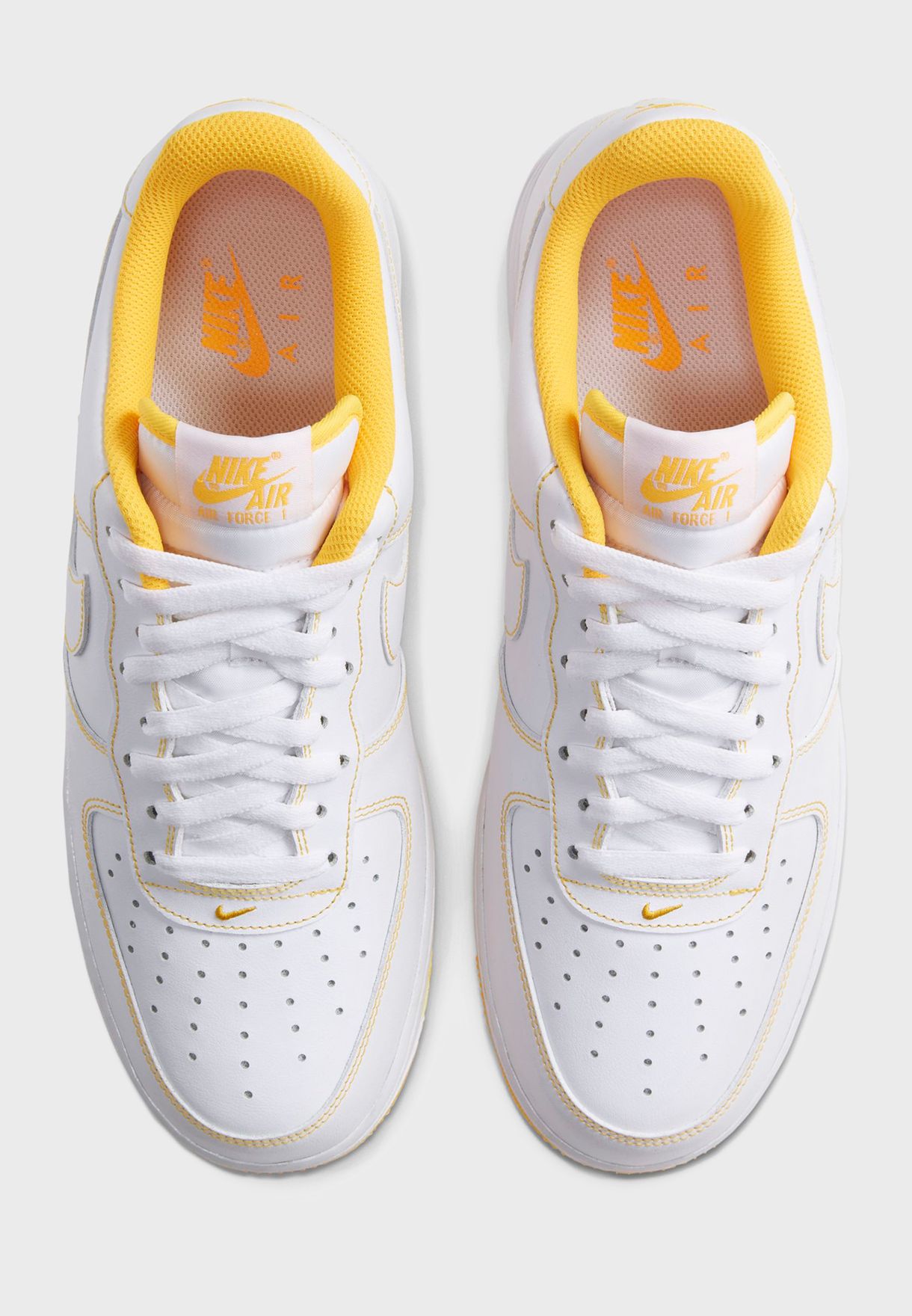 nike air force 1 07 stitch yellow