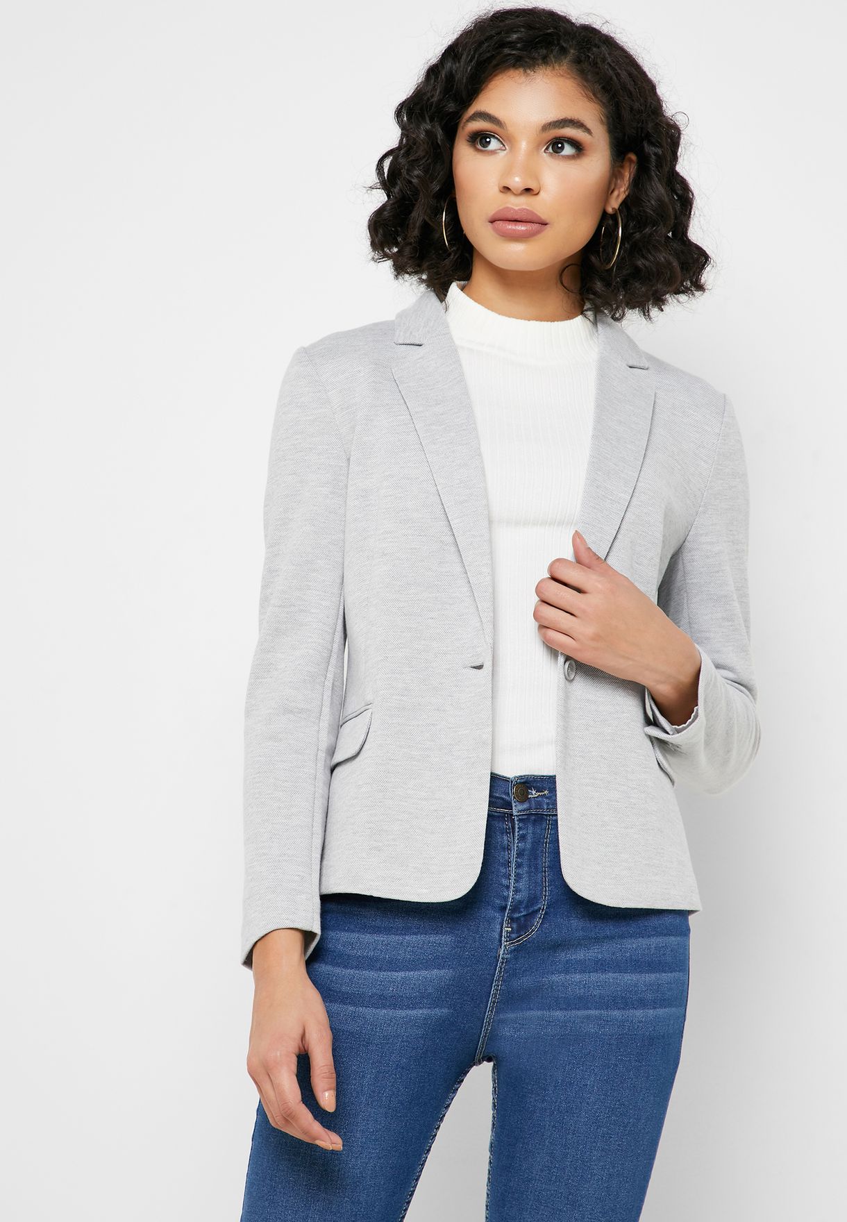 textured blazer women