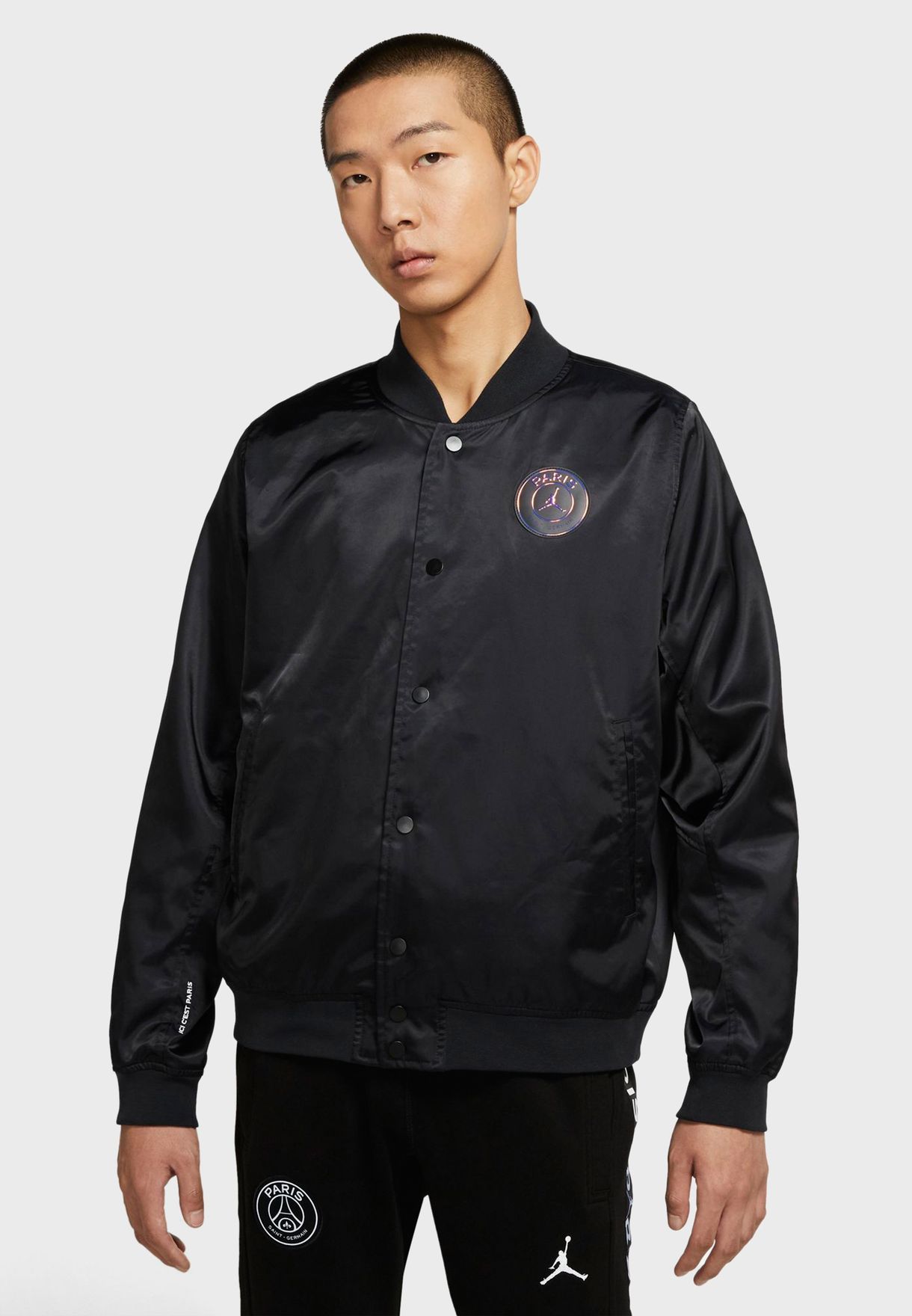 Buy Jordan black Jordan PSG Coaches Jacket for Kids in MENA, Worldwide