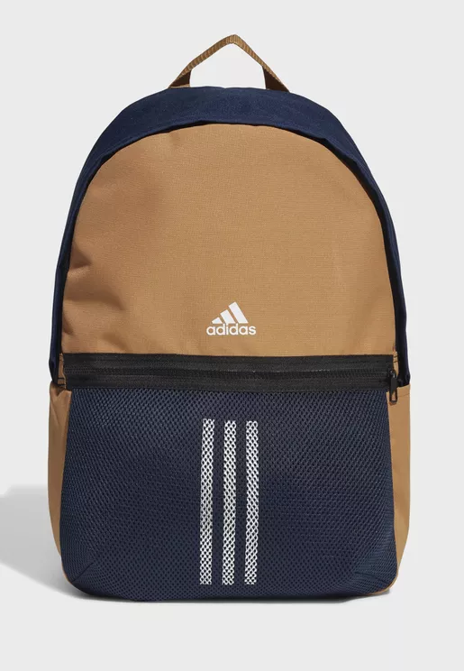 Back bag with brand lines
