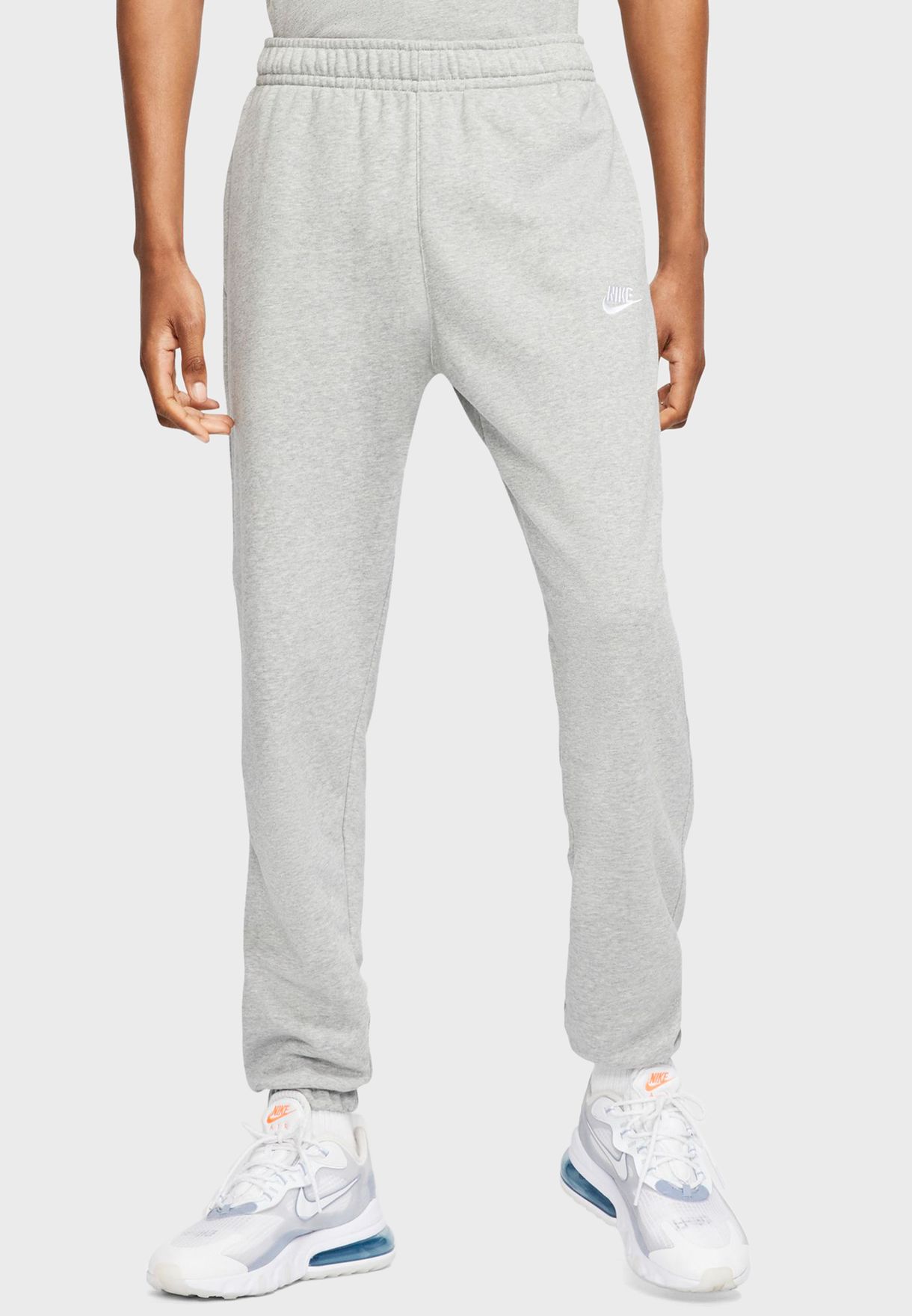 Buy Nike grey Nsw Club Sweatpants for Men in Manama, Riffa