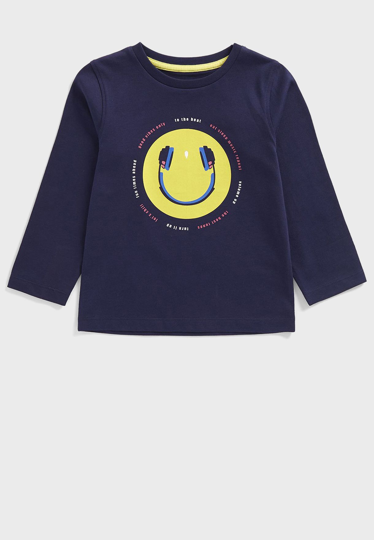 Kids Music Print T-Shirt