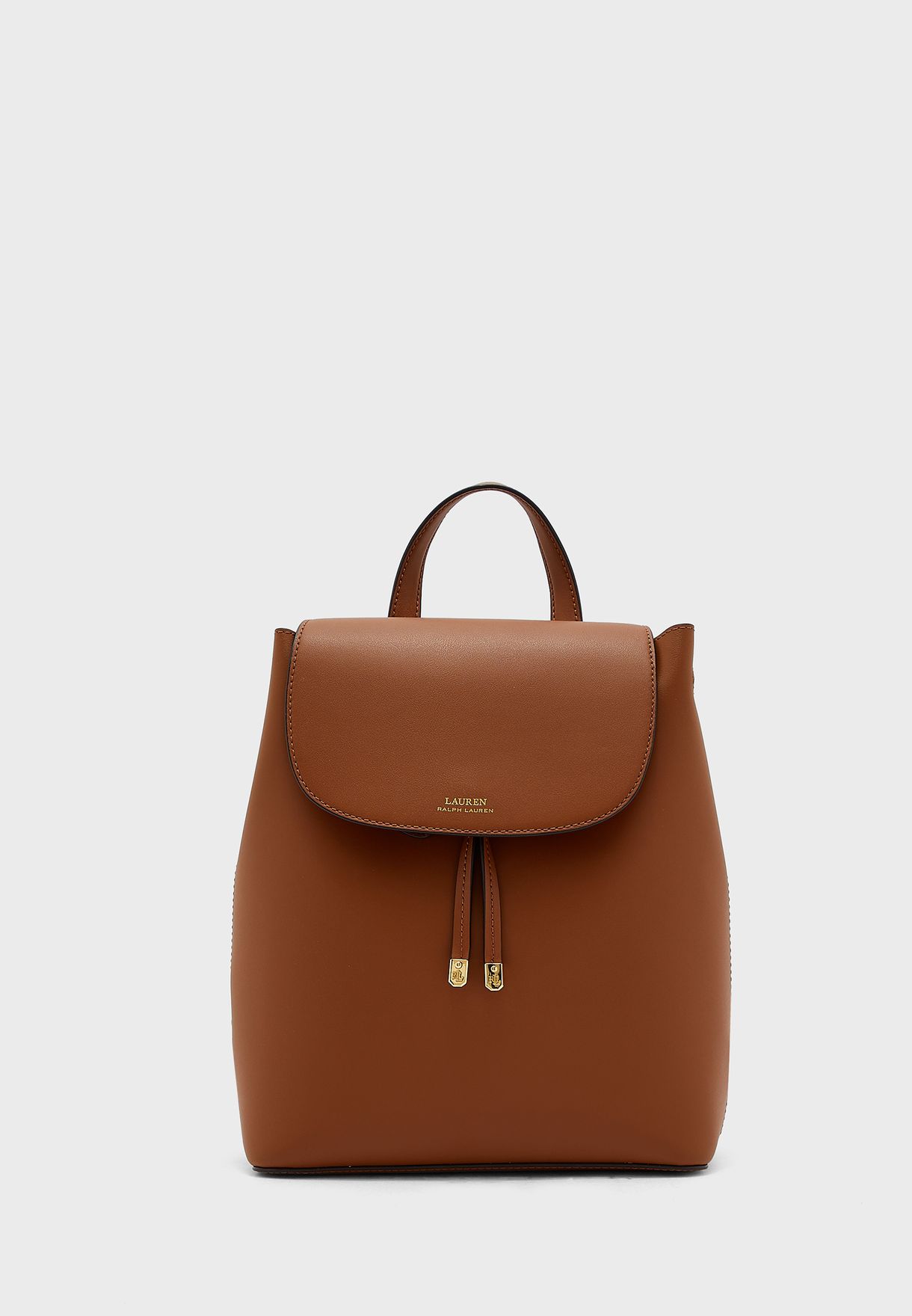 Buy Lauren Ralph Lauren brown Flap Over Backpack for Women in Riyadh, Jeddah
