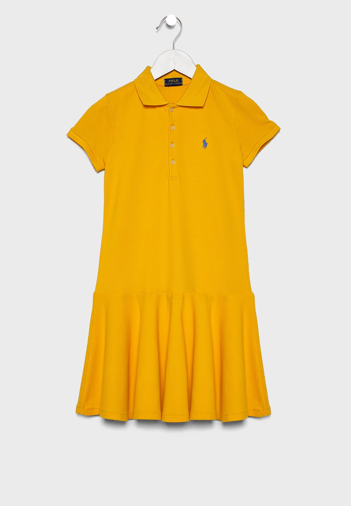Buy Polo Ralph Lauren yellow Teen Casual Dress for Kids in MENA, Worldwide