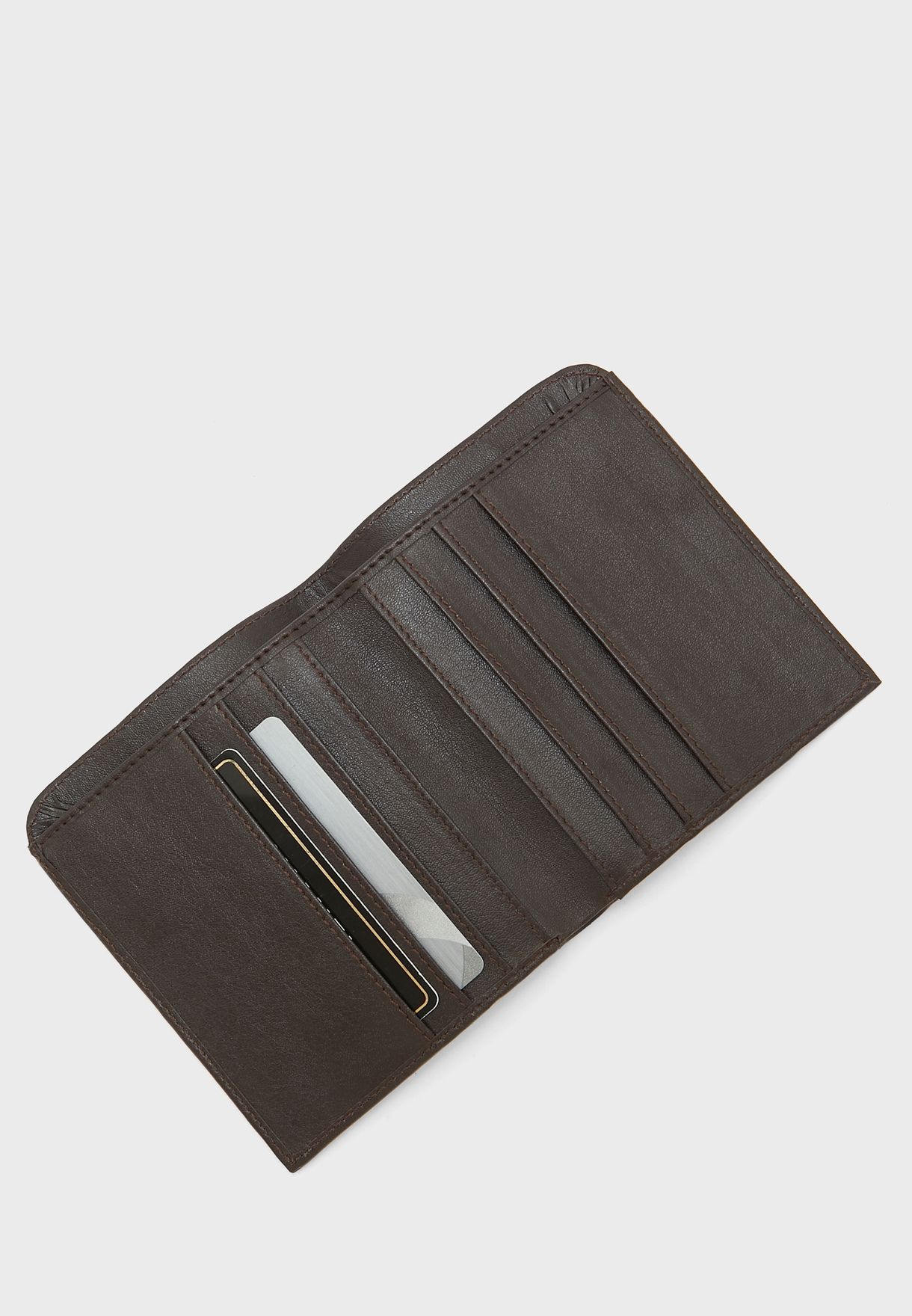 Leatherette Bi Fold Wallet